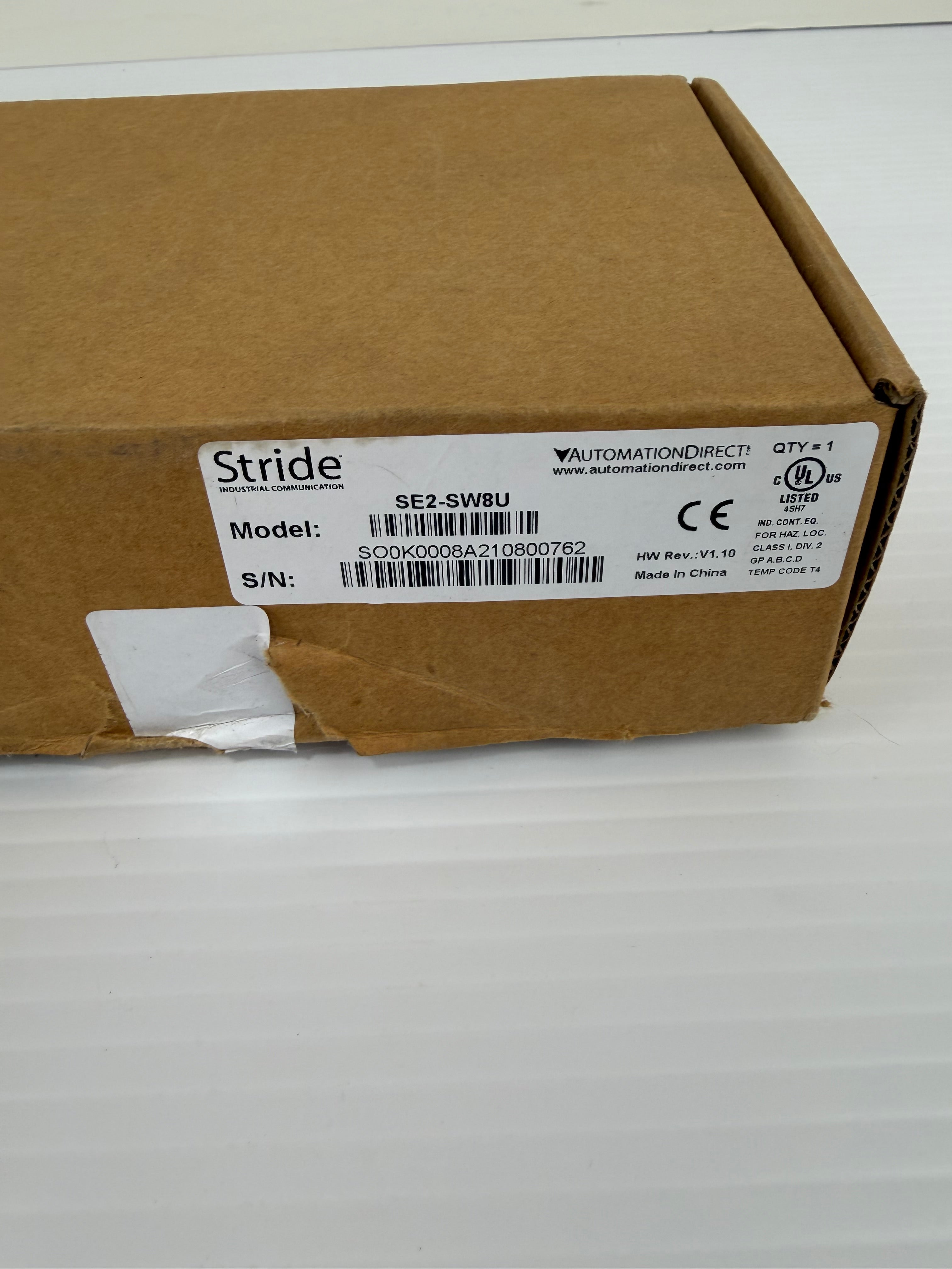 Automation Direct Stride SE2-SW8U Ethernet Switch