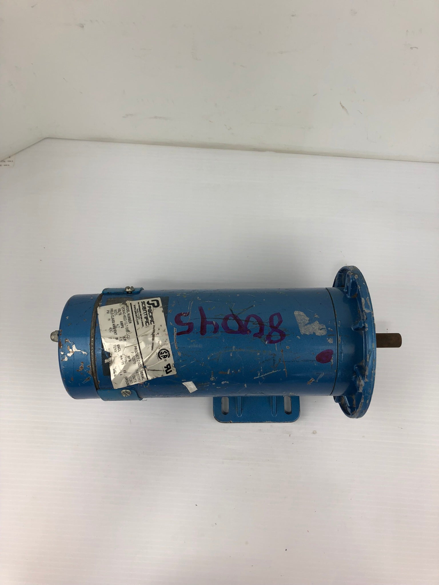 Pacific Scientific SR3642-4822-13-7-56BC-CU Motor 5 HP 1750 RPM 4.7A