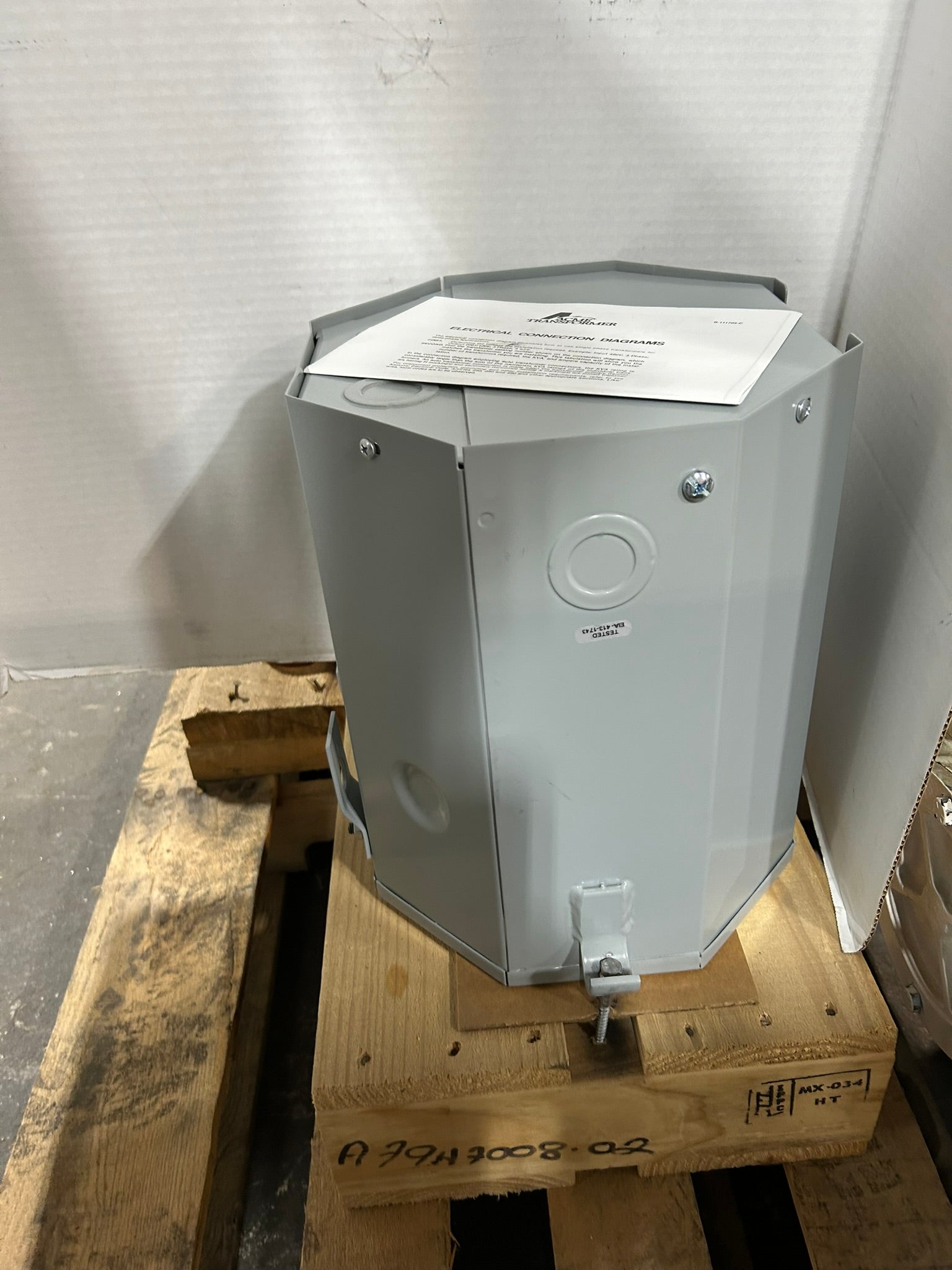 Acme Electric T2535163S General Purpose Transformer 10kVA 60 Hz 1 Phase
