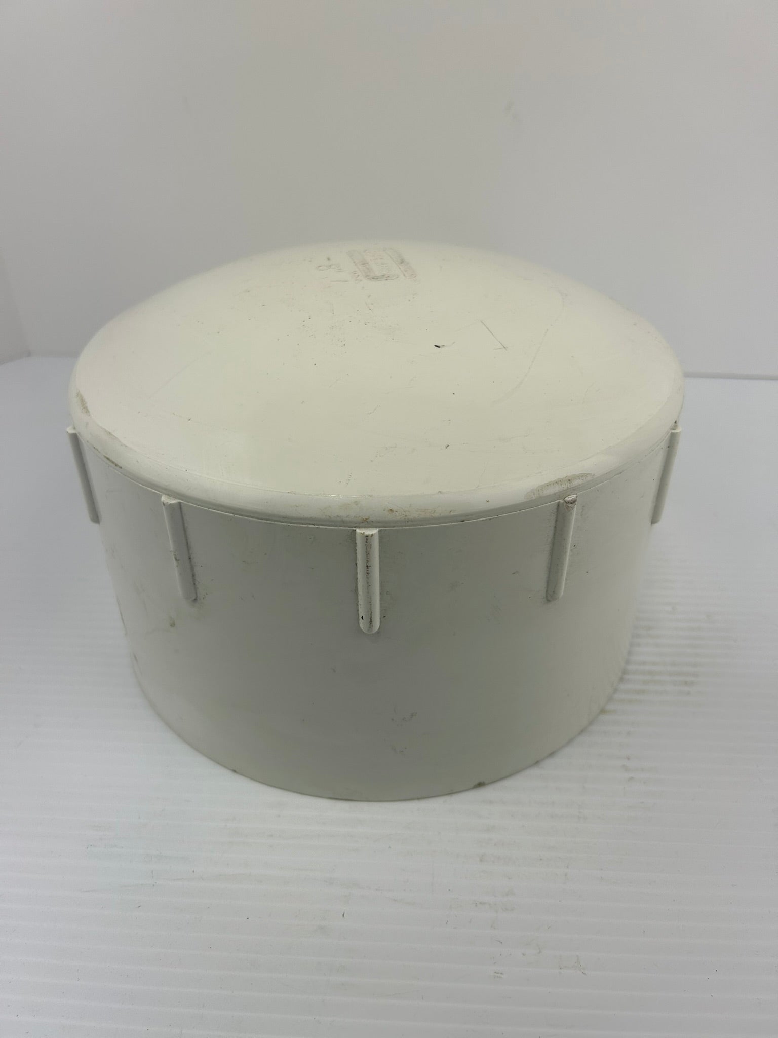 Spears D2466 PVC 1 White Cap SCH40 8" Round
