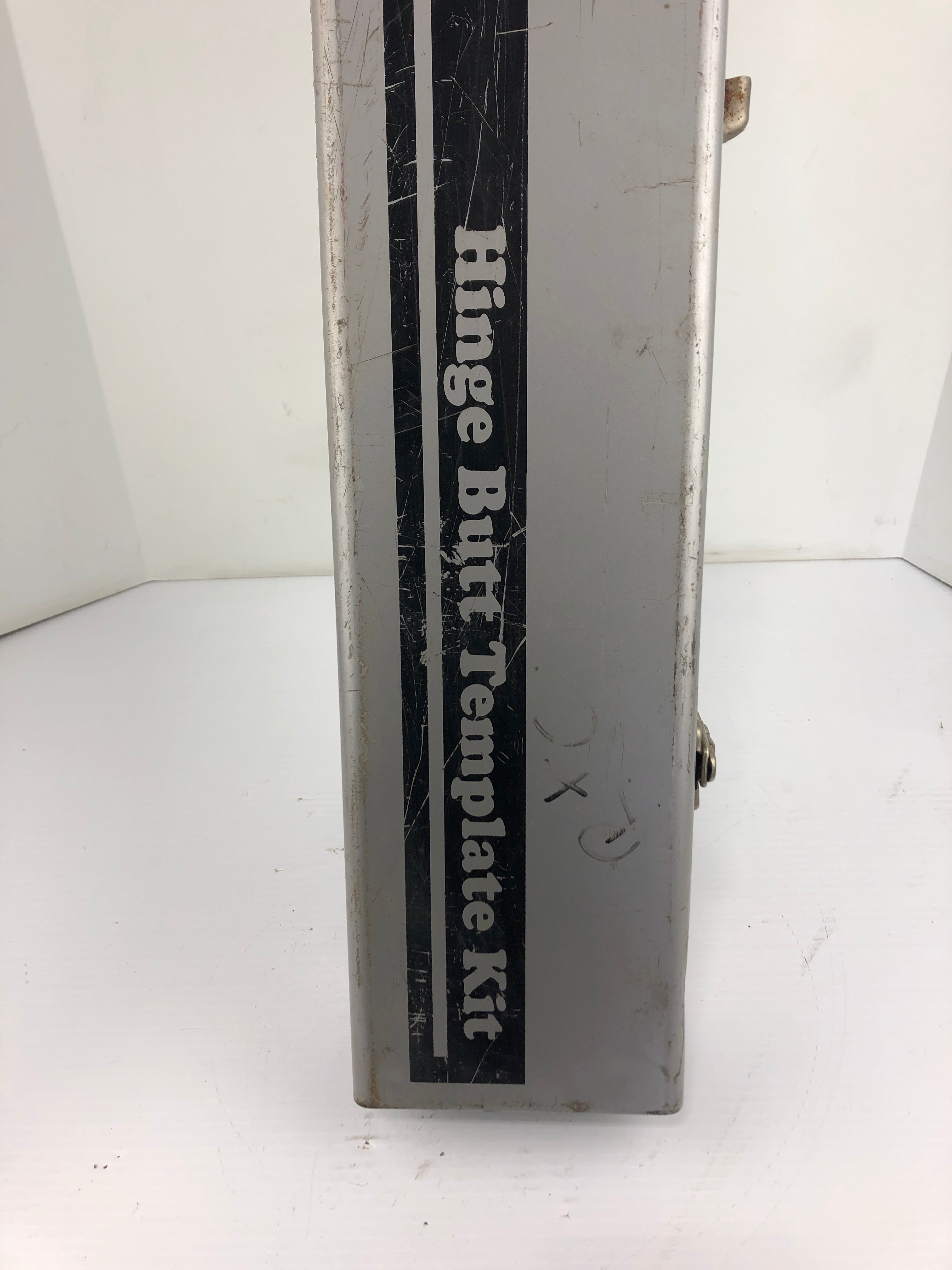 Porter Cable Professional Power Tools "Hinge Butt Template Kit" Metal Tool Box