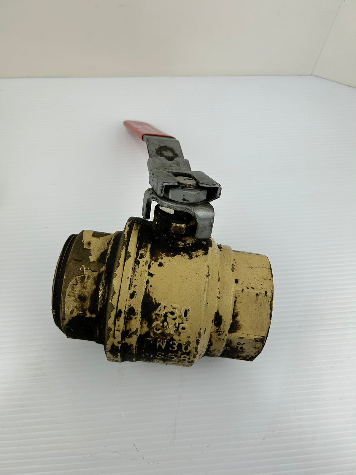 3" Brass Ball Valve 450CWP PN30 MS58 with Locking Handle