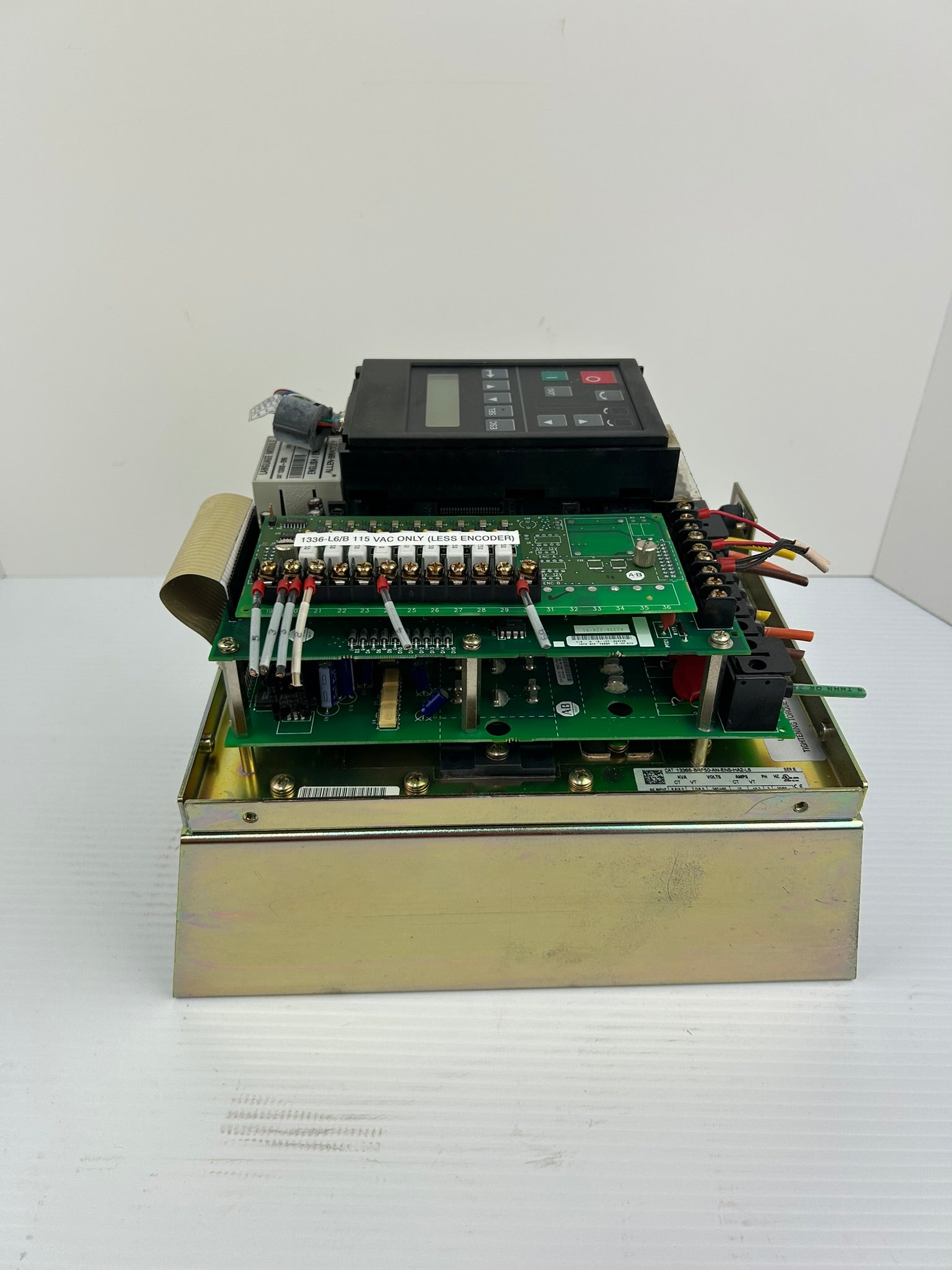 Allen Bradley 1336S-BRF50-AN-EN5-HA2-L6 AC Drive Series E - Missing Top Cover