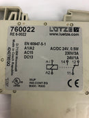 Lutze RE6-0022 Relay 760022 24V 0.5W