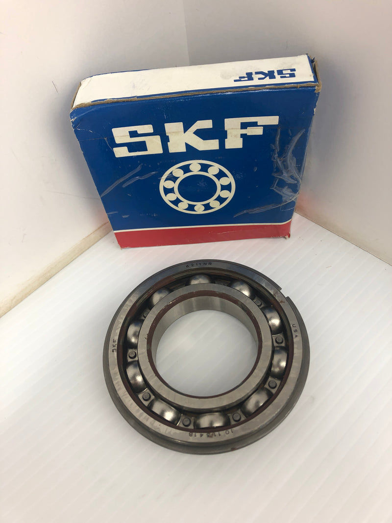 SKF 6211NR Deep Groove Ball Bearing