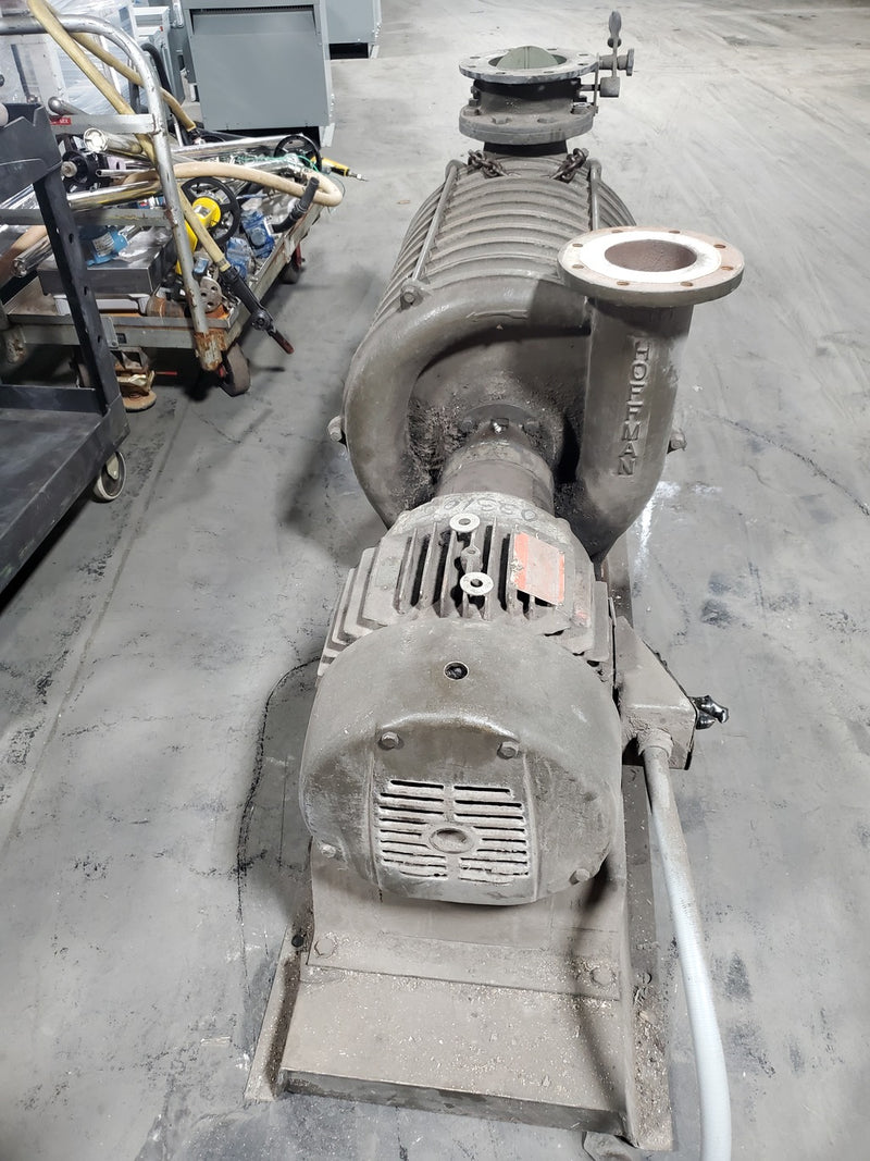 Hoffman 4110A Centrifugal Exhauster with 10HP 230/460V 3PH GE Induction Motor