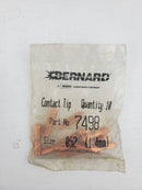 Bernard 7498 Contact Tip Size .052 - Lot of 10
