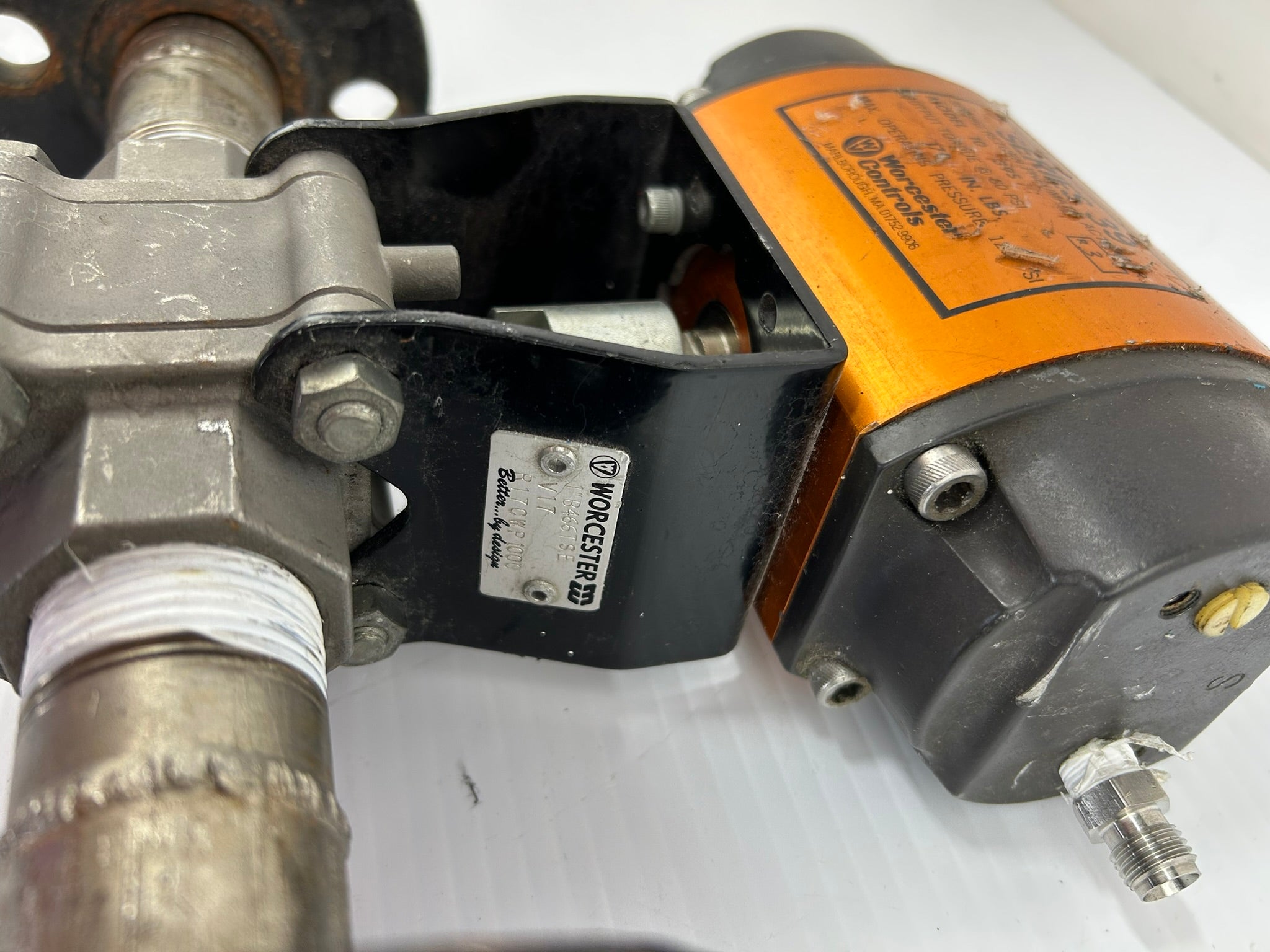 Worcester Controls 1039SNR3 Pneumatic Actuator Series 39 120PSI 170IN-LBS