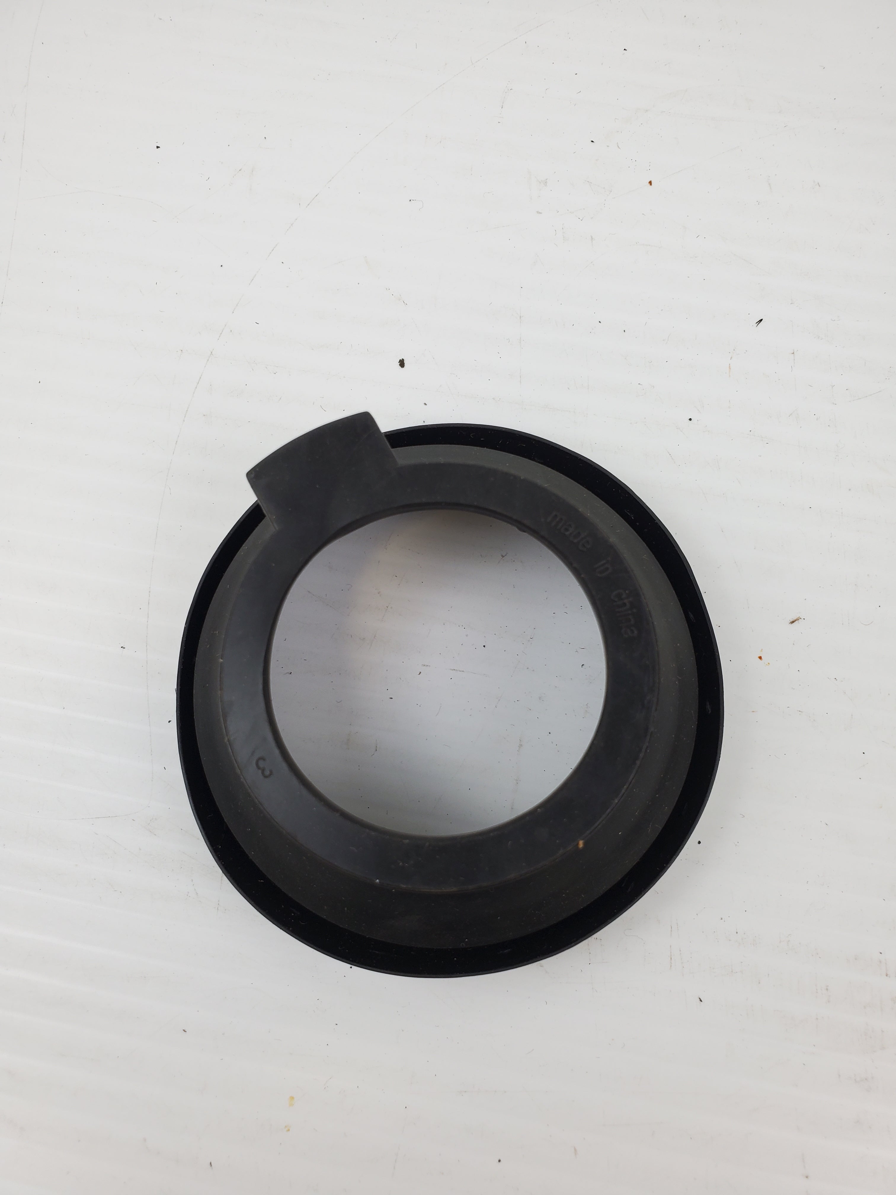 2" Black Gasket Rubber Grommet Bezel Sealed