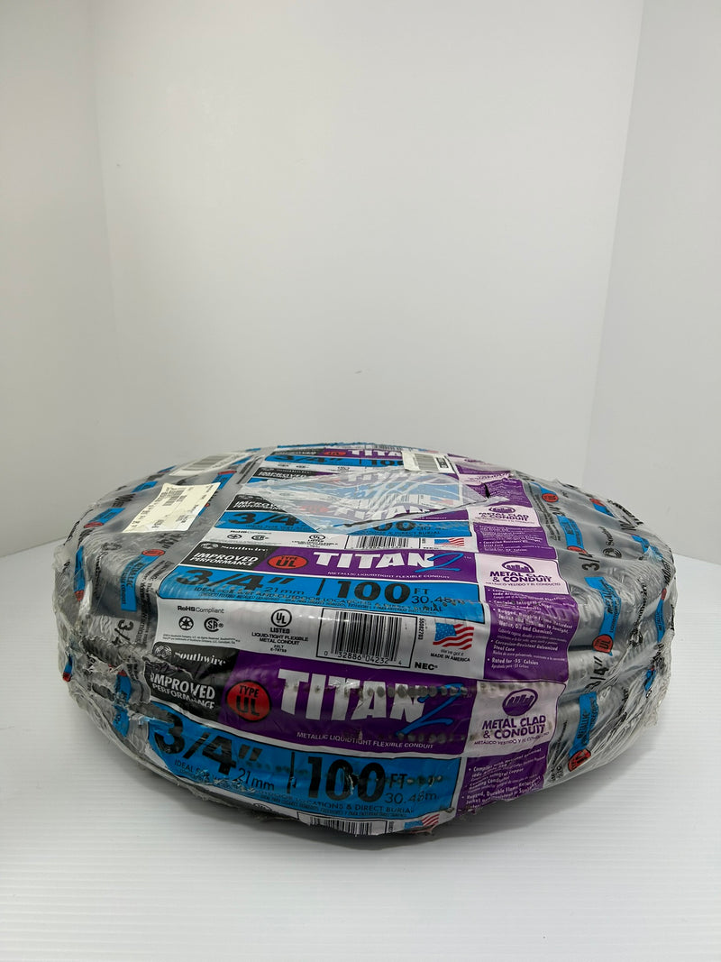 Southwire 55082703 Titan 2 Liquidtight Flexible Conduit Cable 100' x 3/4"