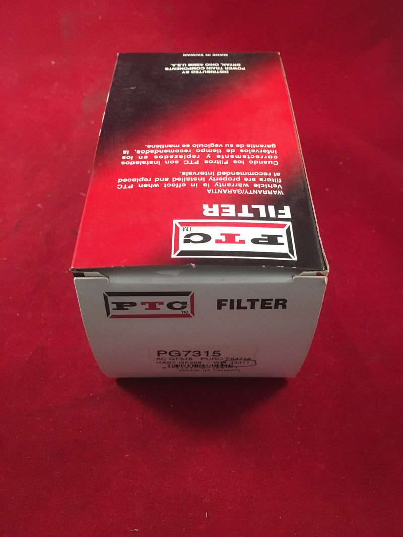 PTC Fuel Filter PG7315 / Wix 33311