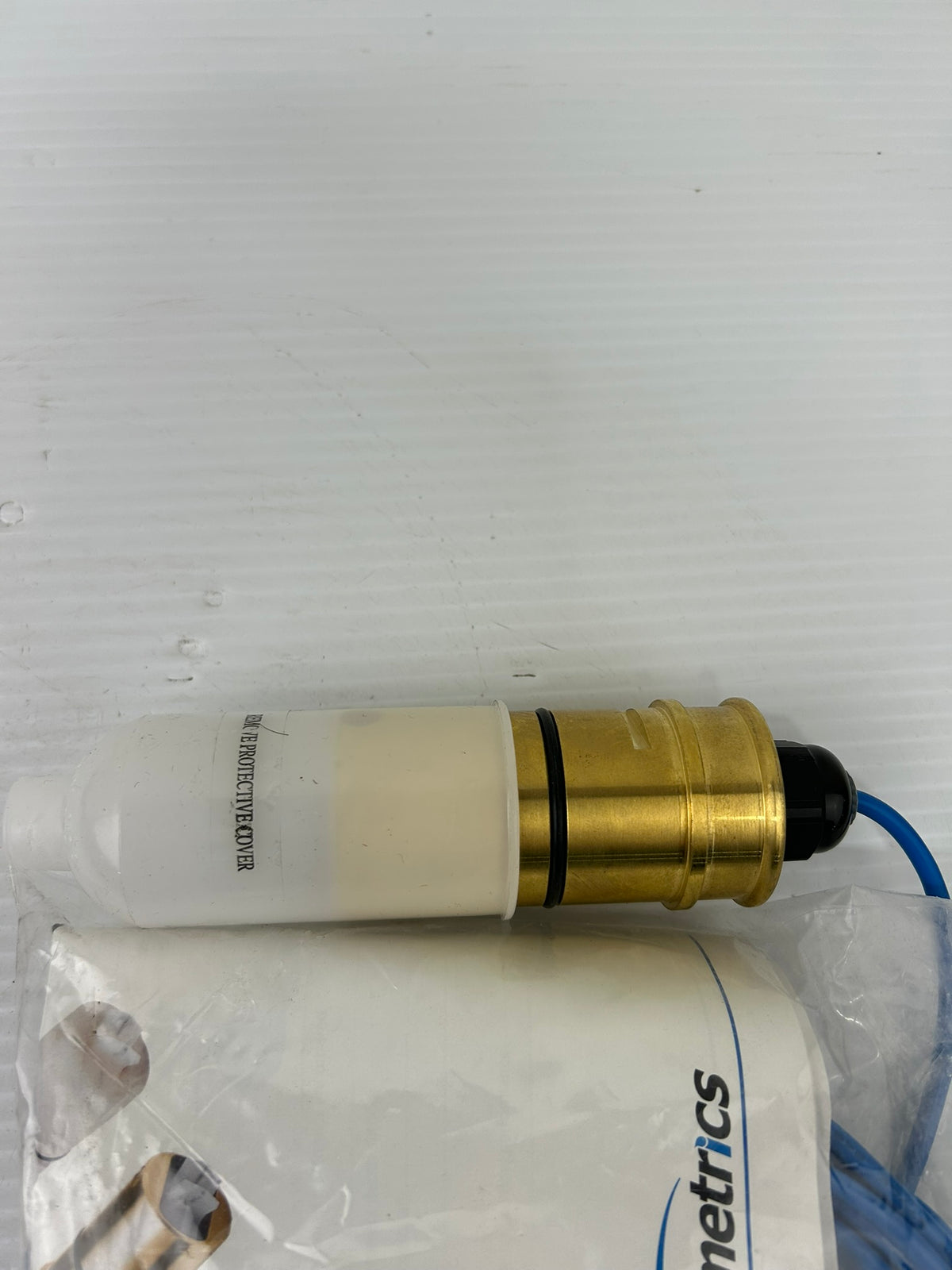 Seametrics IP810B Fixed Depth Insertion Paddlewheel Flow Meter Brass 1/2"-3"