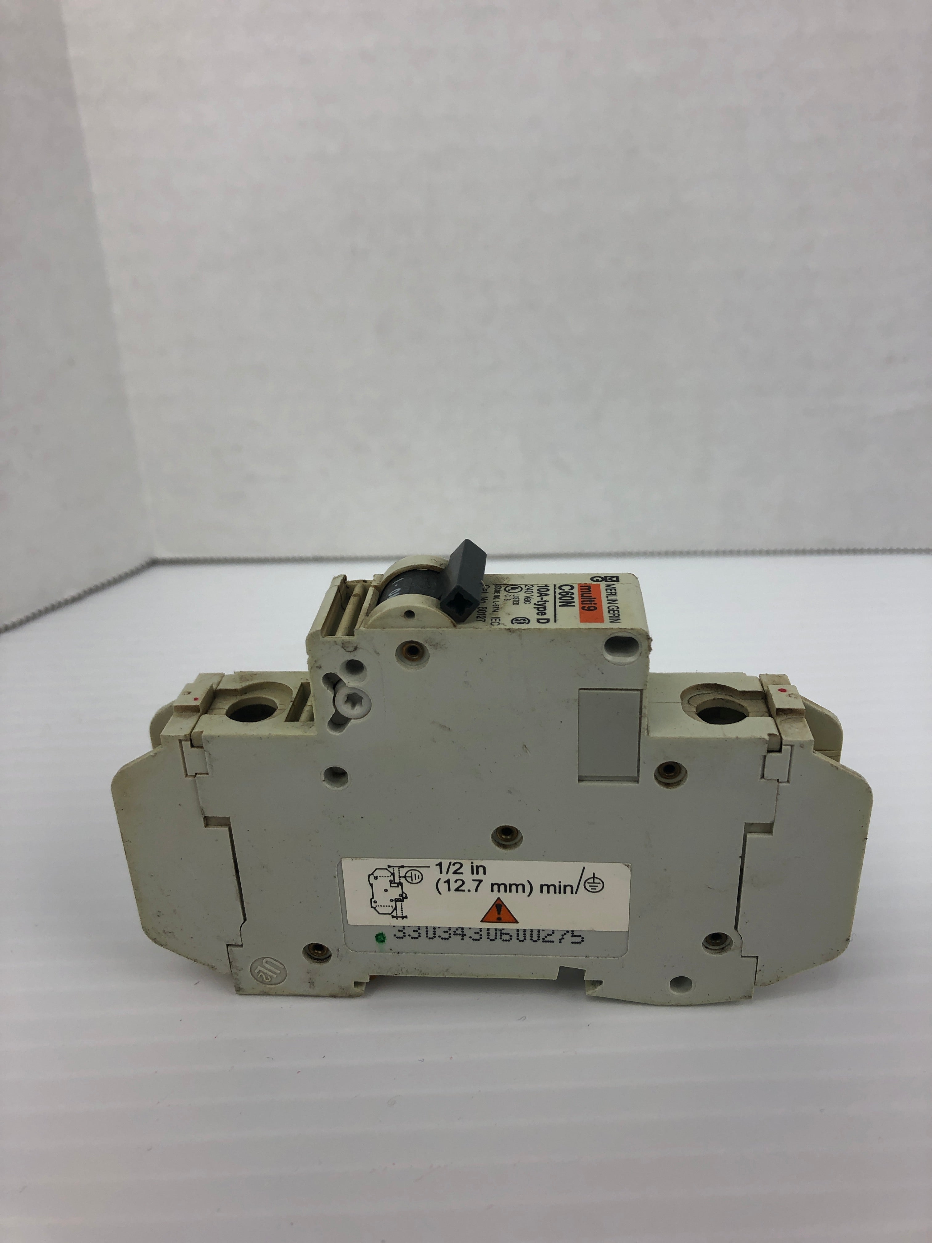 Merlin Gerin C60N Circuit Breaker Multi 9 Type D 10A 1P