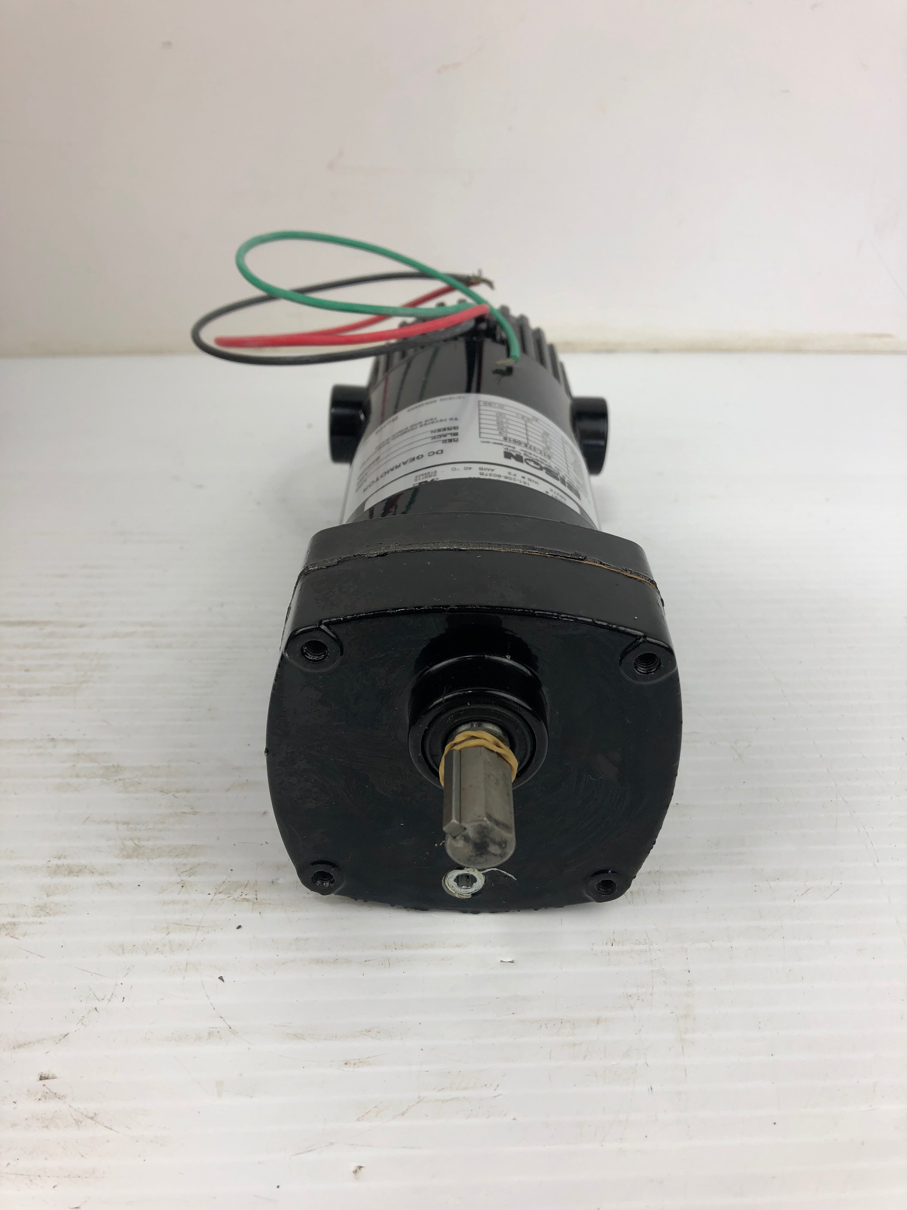 Bison 011-175-0019 Gear Motor 18.9:1 Ratio 1/10HP 1/8HP 95/137 RPM 90/130V 1.10A