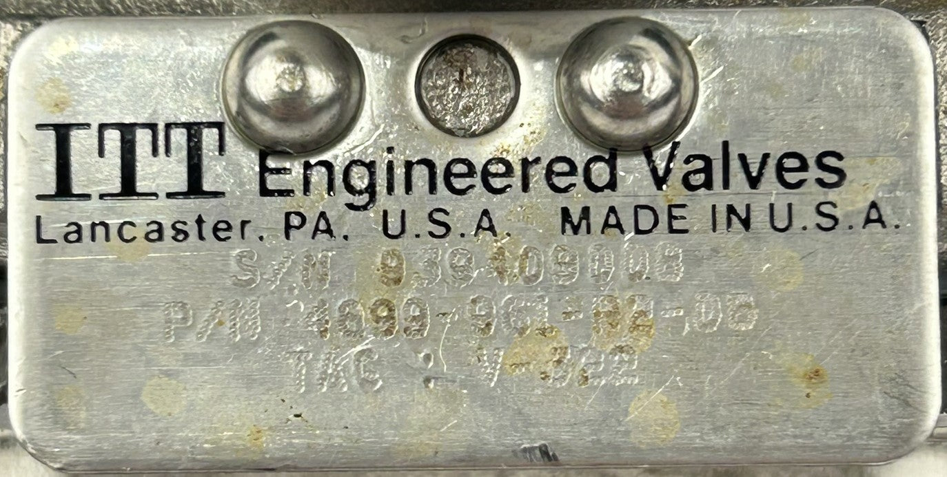 ITT 4699-961-R2-08 Pure-Flo 2-Way Valve 1" 1-ITT 5FE 316L