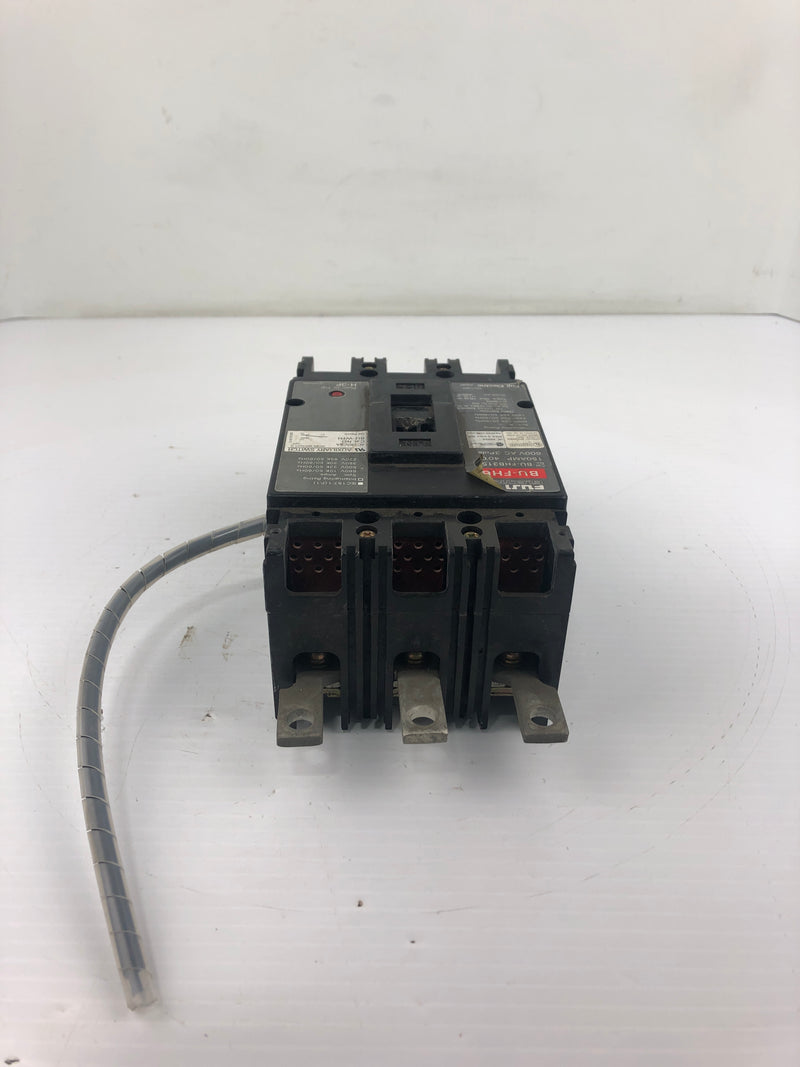 Fuji Electric BU-FHB Circuit Breaker BU-FHB3150 600V 150A 50/60Hz