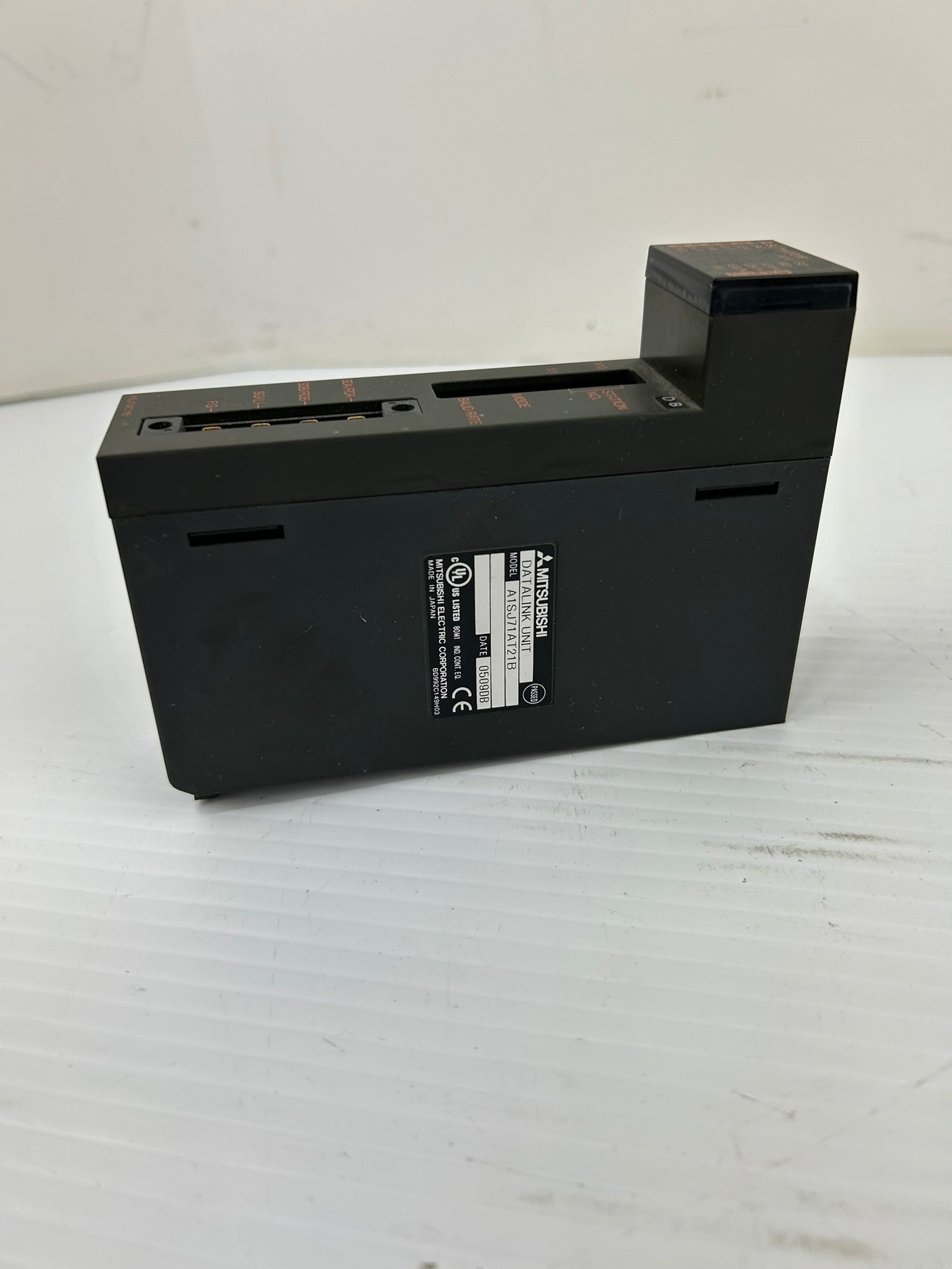 Mitusbishi A1SJ71AT21B Datalink Unit PLC Module - Missing Terminal Block