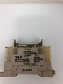 Omron P7SA-10F-ND Relay Socket 24V 20A and Relay G7SA-2A2B 250V 6A