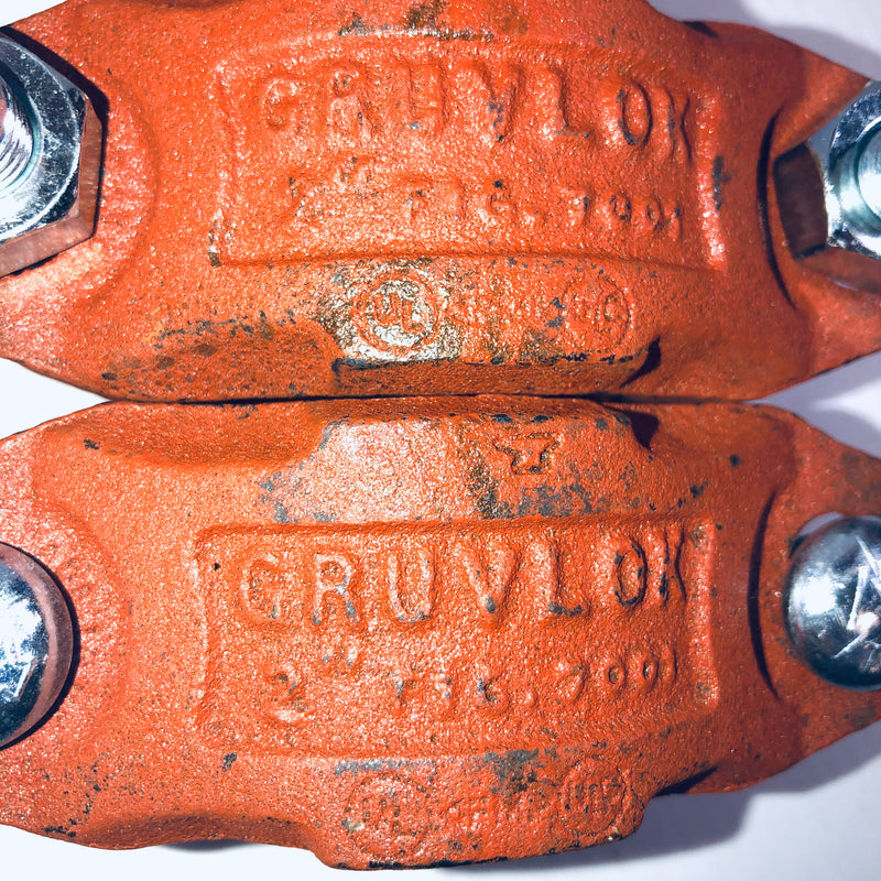 Gruvlok 2" & 2.5" Elbow and Coupling Clamps 2" & 2.5"