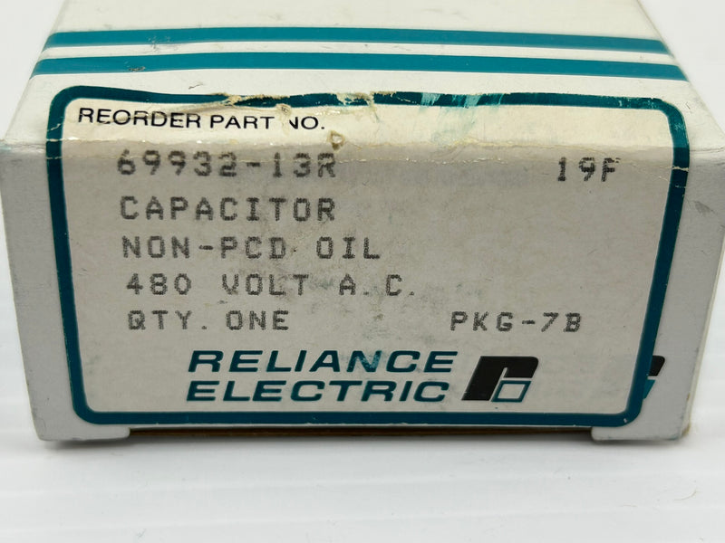 Reliance Electric 69932-13R Capacitor Non-PCD Oil 480VAC - Lot of 2