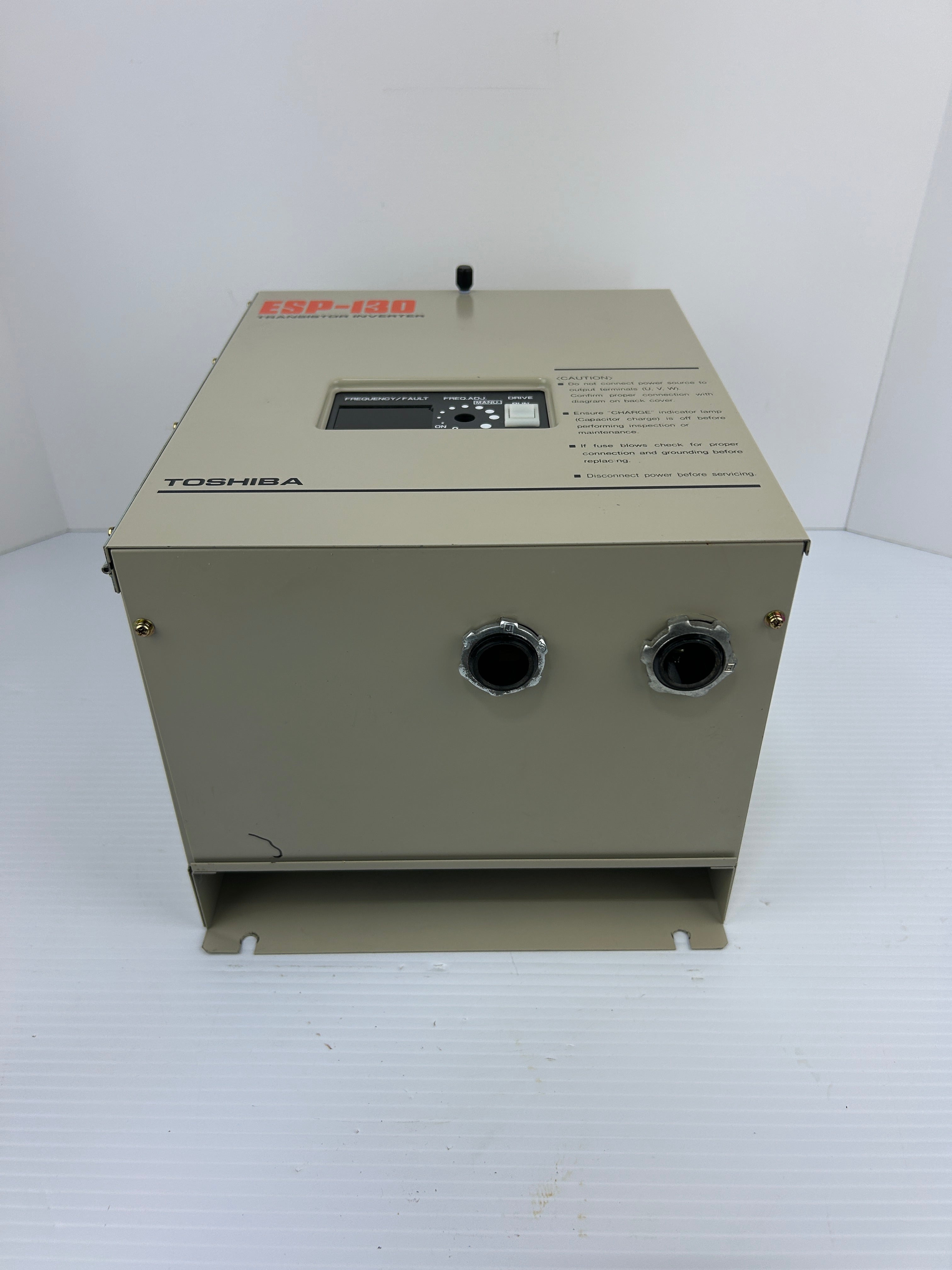 Toshiba VT130G1-4015B0E Transistor Inverter ESP-130 1HP 1.5kVA 460V 2.5A 3PH