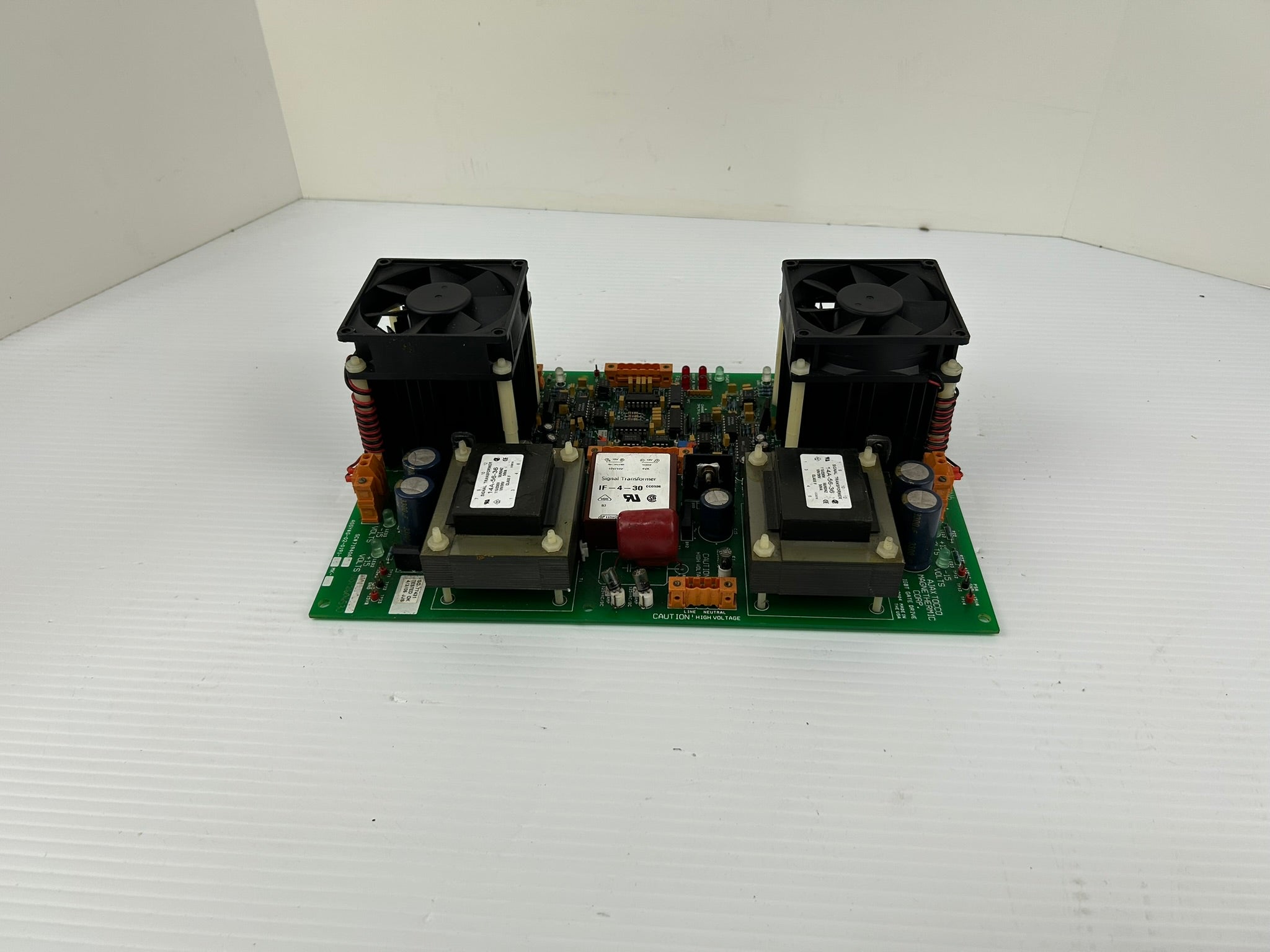 Ajax Tocco SC#71940A Dual Channel Power Supply Control Board ASSY#G-02-0191-MK