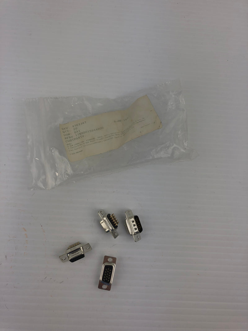 17EHD015SAA000 Pin Connectors - Lot of 4