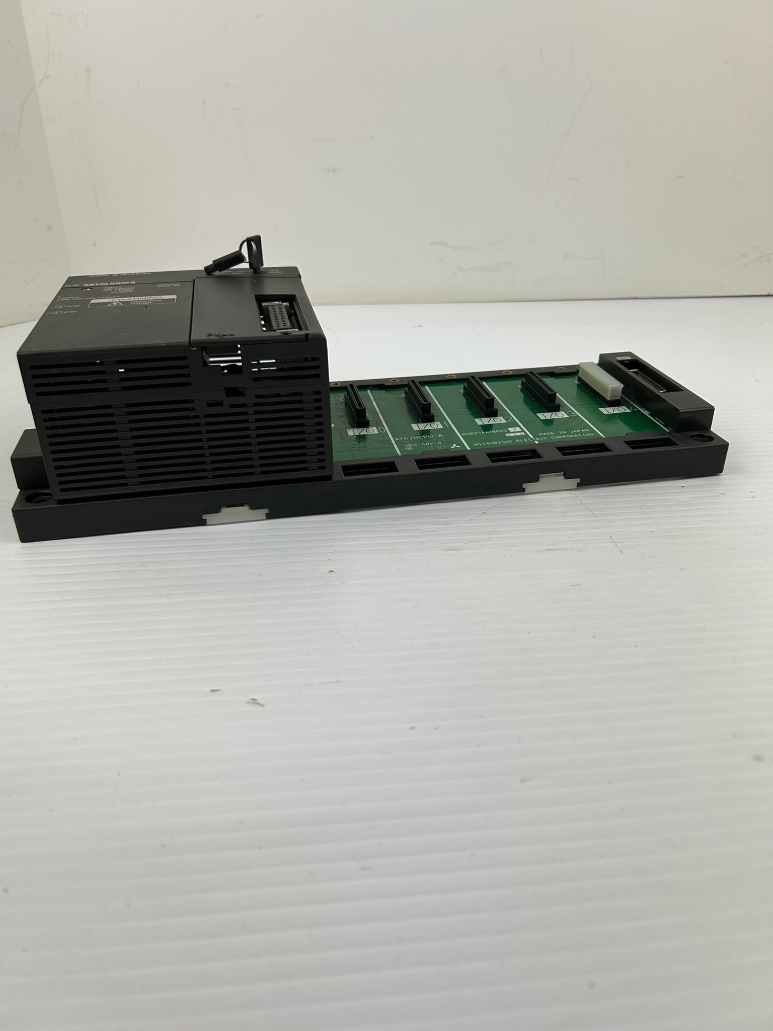 Mitsubishi A1SJHCPU Power Supply Max 8K Step A1SJHCPU-A PLC Rack MEC-40V-0