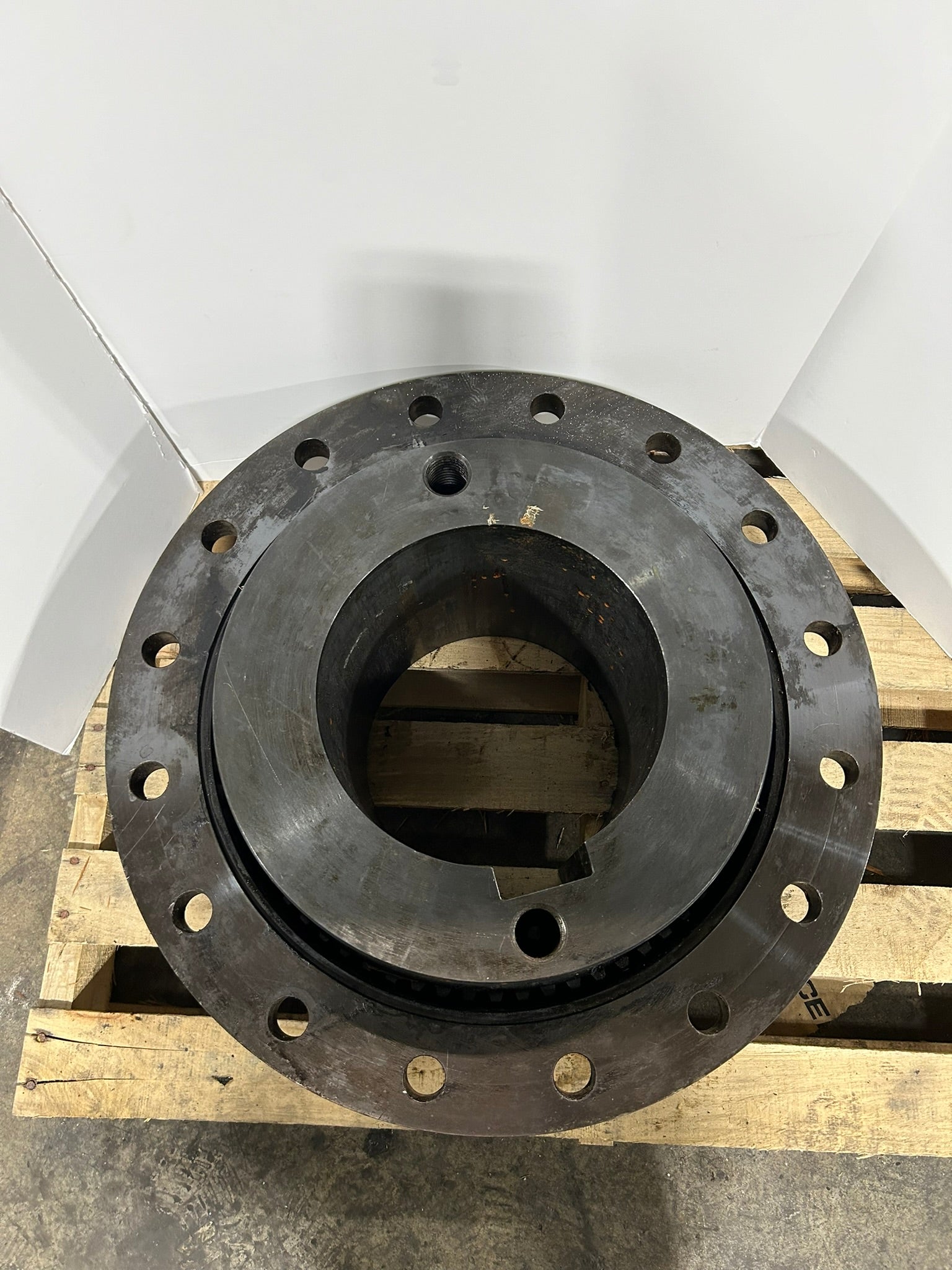 Spacer Bearing Coupling 15-1/2" OD x 9-1/2" ID x 10-1/2" ID with Keyway