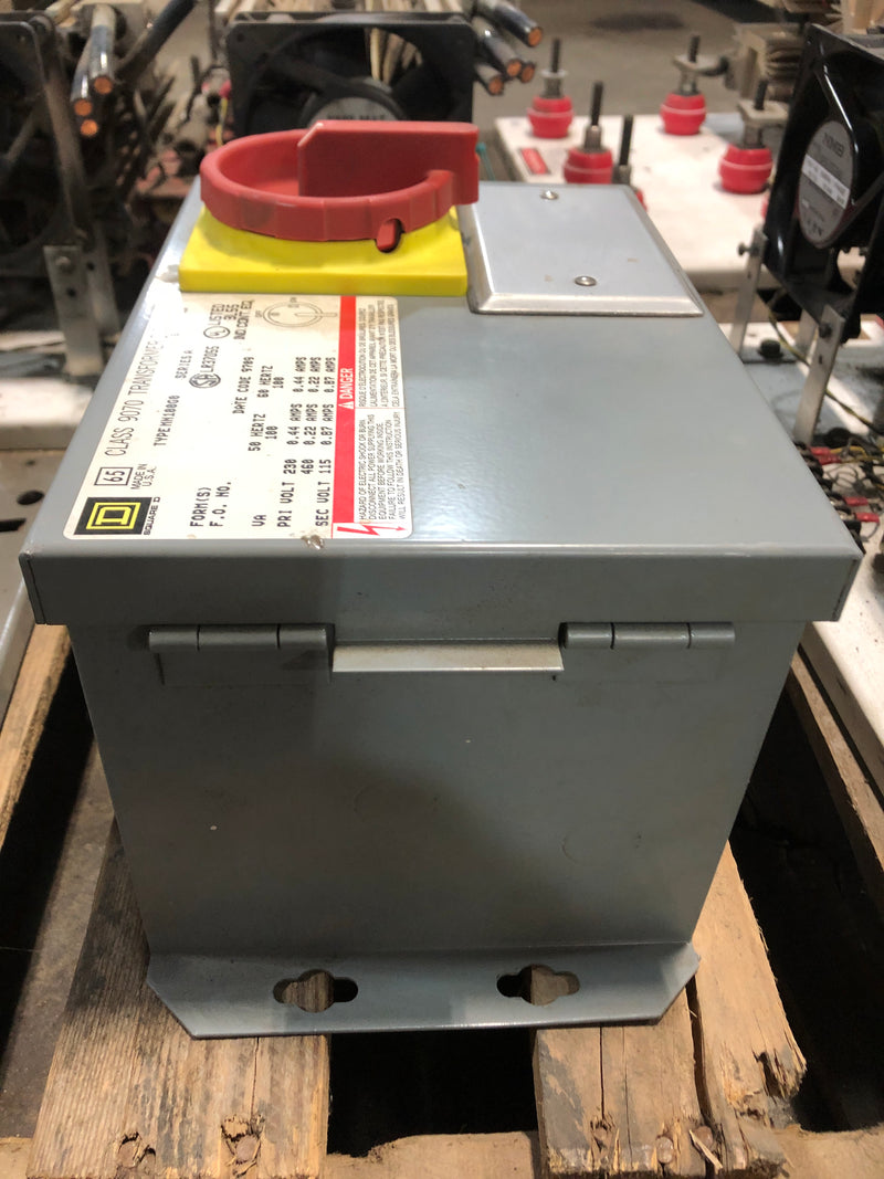 Square D MN100G0 Transformer Disconnect Switch Series A Class 9070