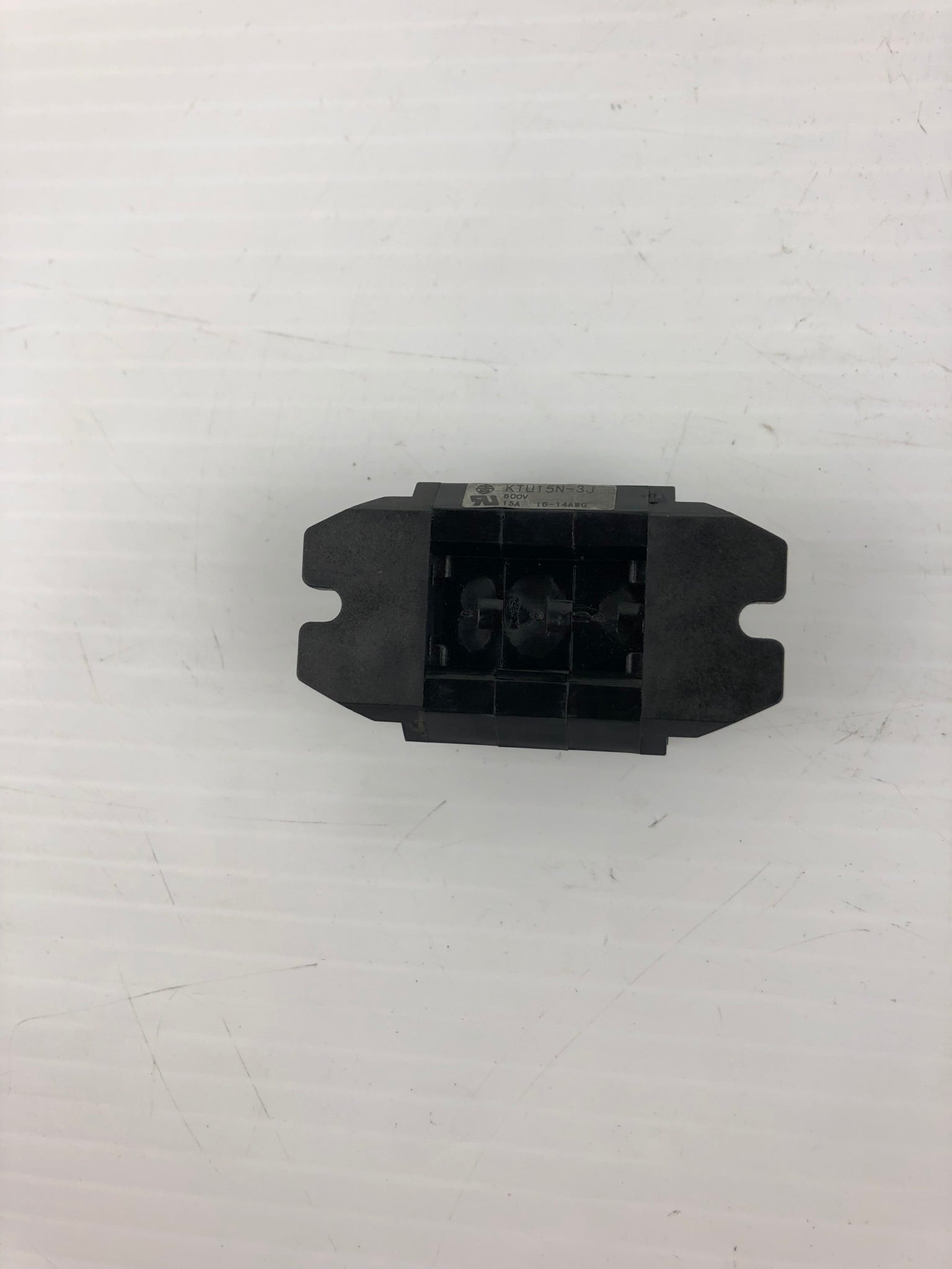 Yoshida Electric KTU15N-3J Terminal Block 15A 600V