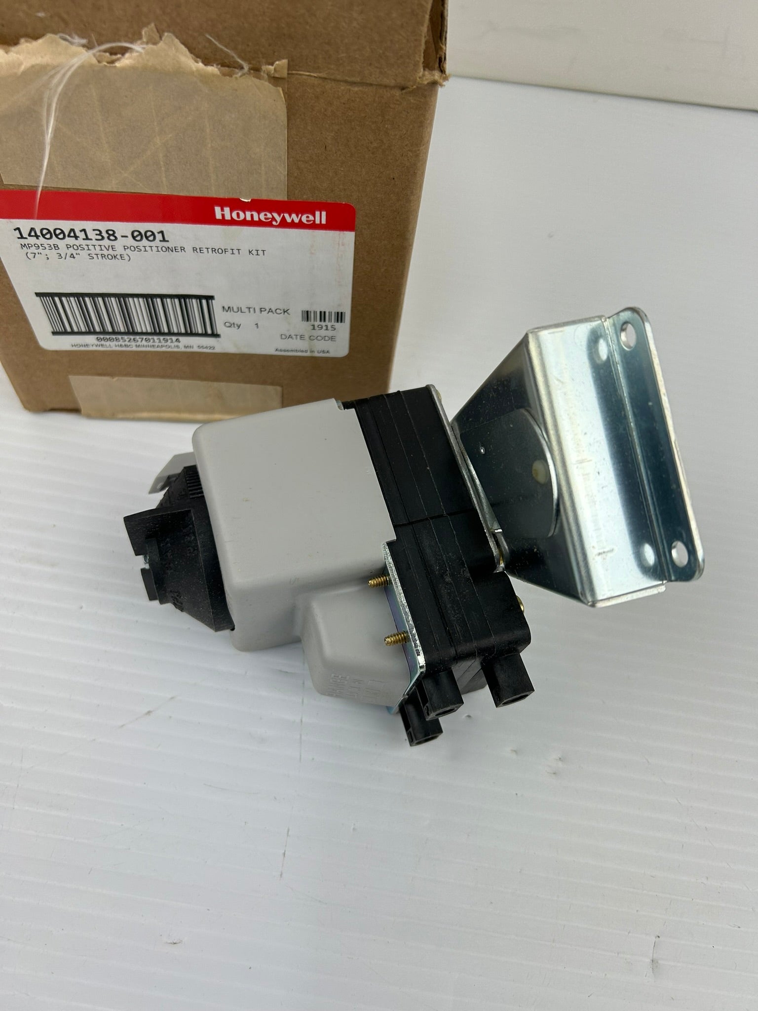 Honeywell 14004138-001 MP953B Positive Positioner Retrofit Kit 7" 3/4" Stroke