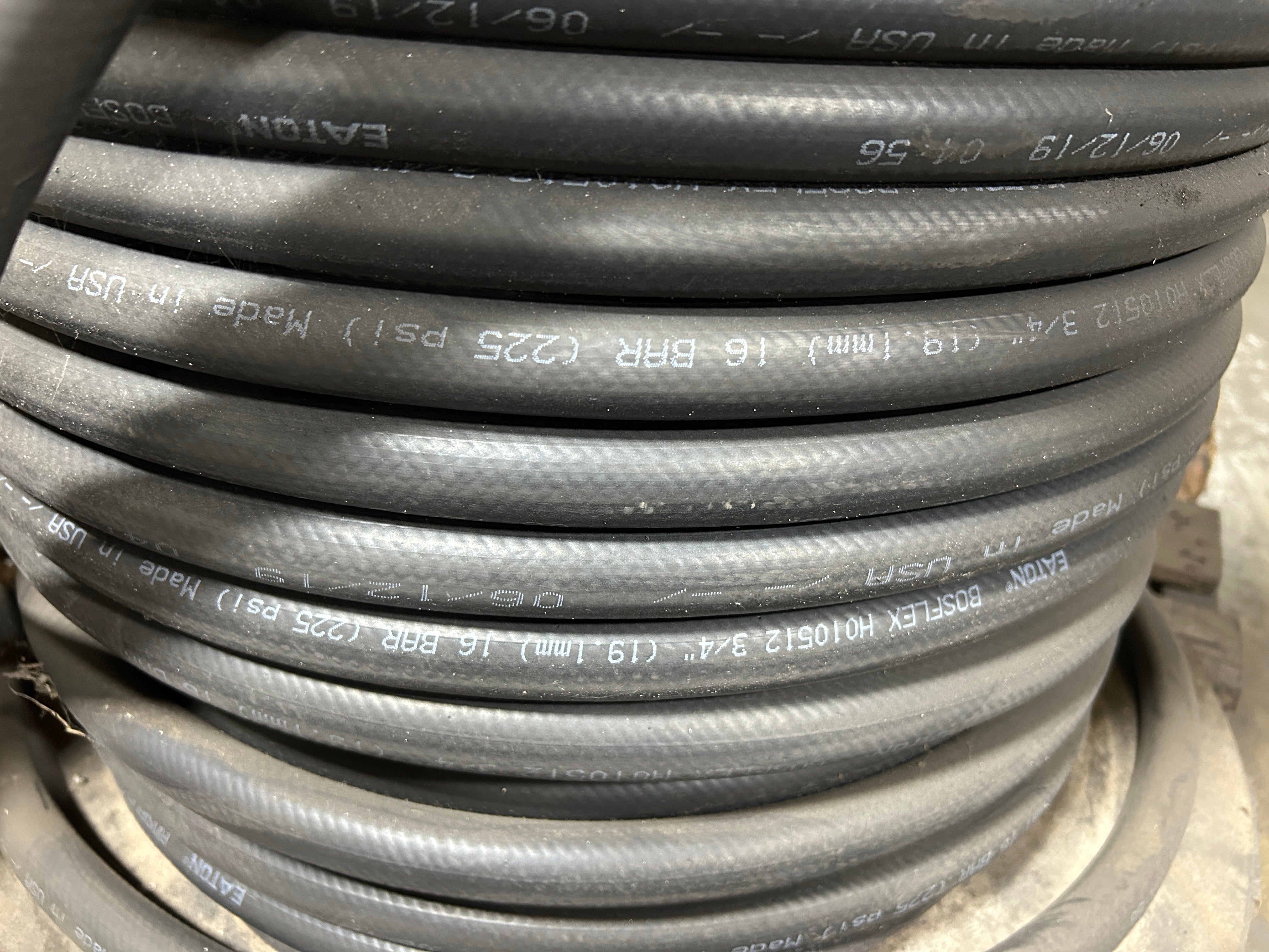 Eaton BOSFLEX H010512 Air and Water Hose Spool 3/4" x 250'+ 225 PSI