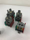 Lot of 4 EAO 704.910.5 Contact Block with 2 Push Button Heads