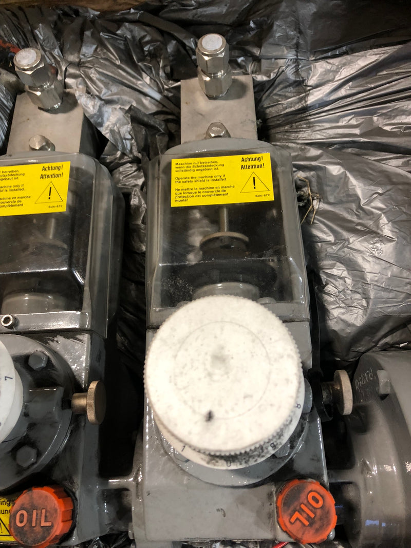 Baldor VWDM3546 Motor with Metering Pumps N-P32 & 827562