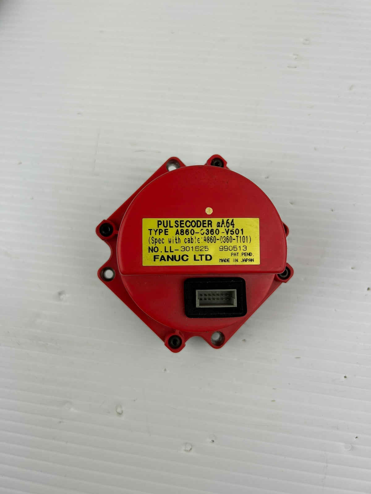 Fanuc A860-0360-V501 αA64 Pulse Coder CNC Servo Encoder