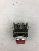 Allen Bradley 800T-XD2 Push Button Red Series D