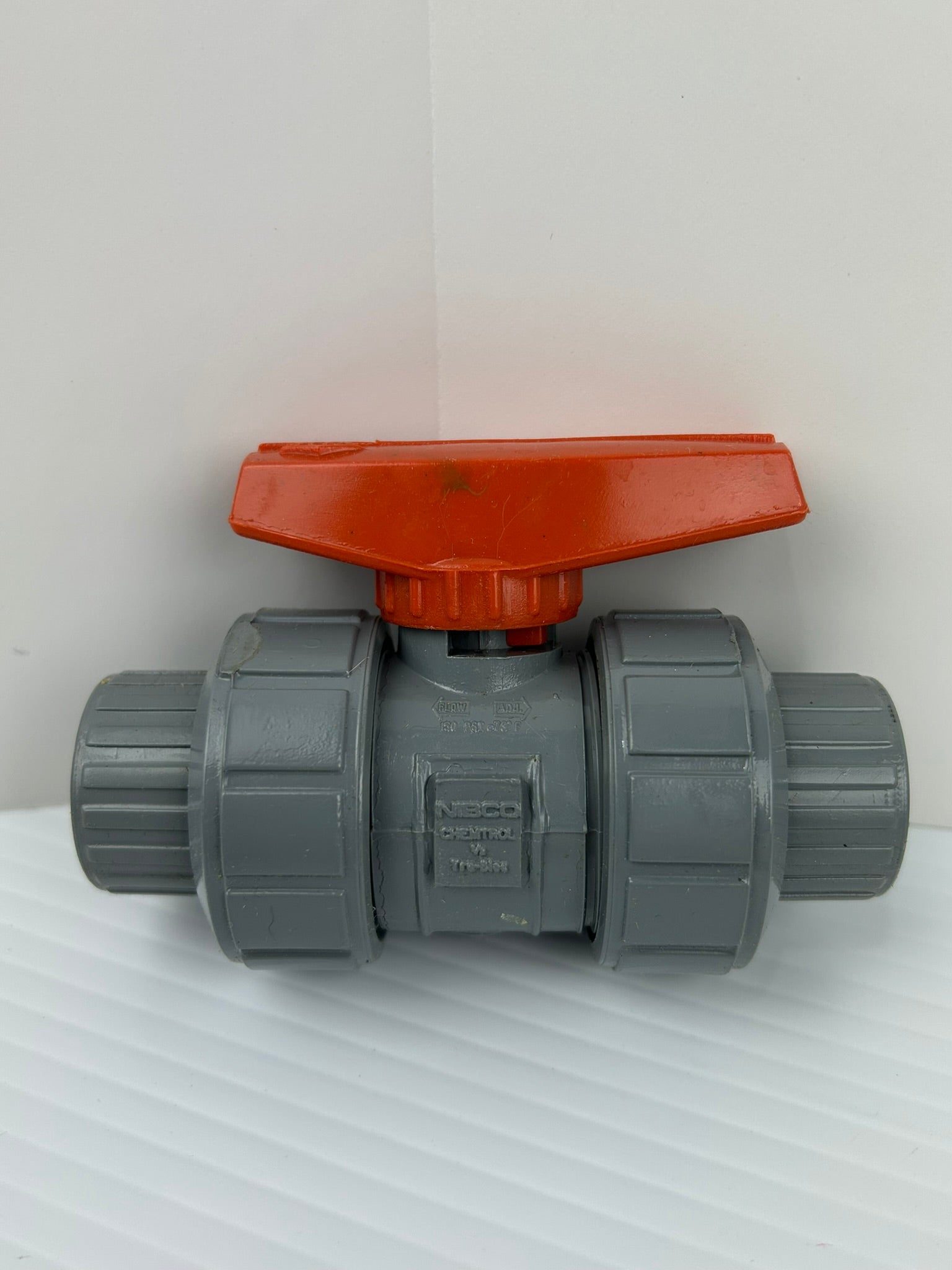 Nibco Chemtrol U51TB-E Ball Valve 150PSI 1/2" PVC