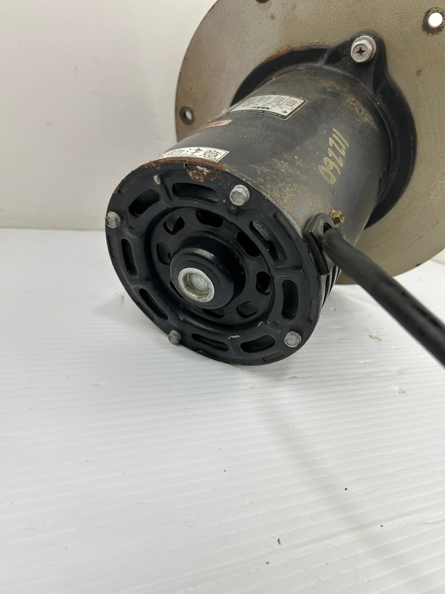 Nidec BDLQ-5T 040T0 3 Phase Induction Fan Motor 0.75kW 2 Poles