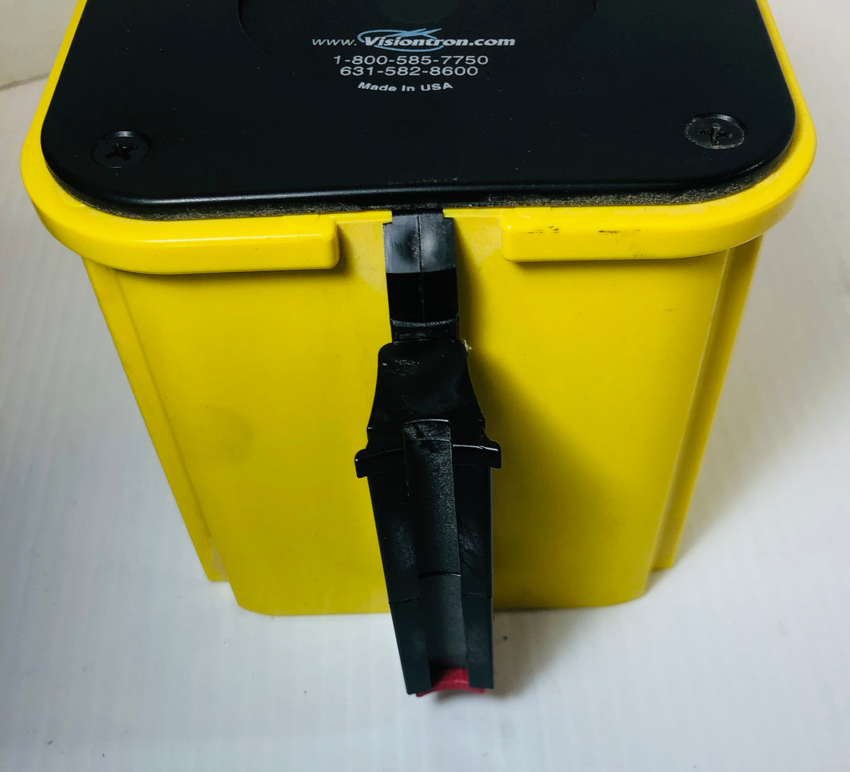 Visiontron Retracta-Belt Safety Belt Rope Black & Yellow Caution Made in USA