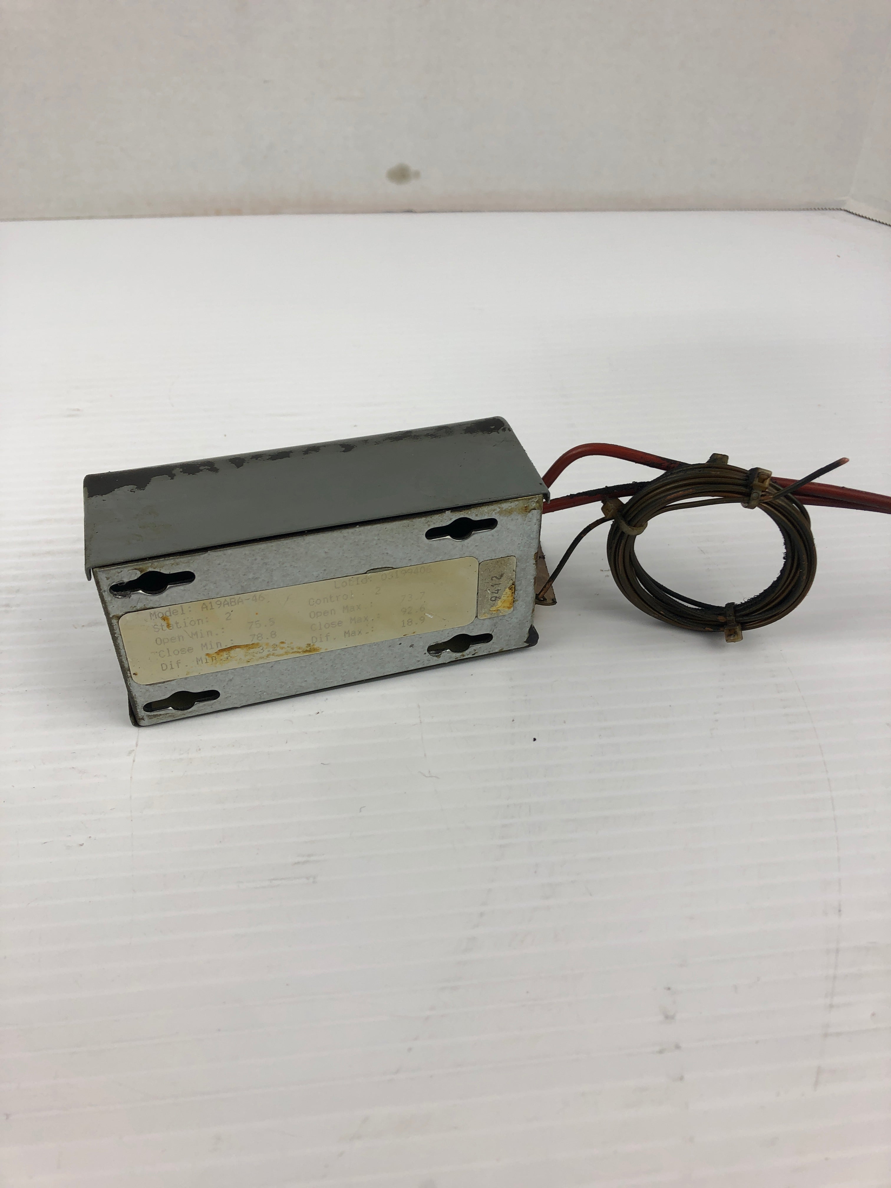 Johnson Controls A19ABA-46 Temperature Control