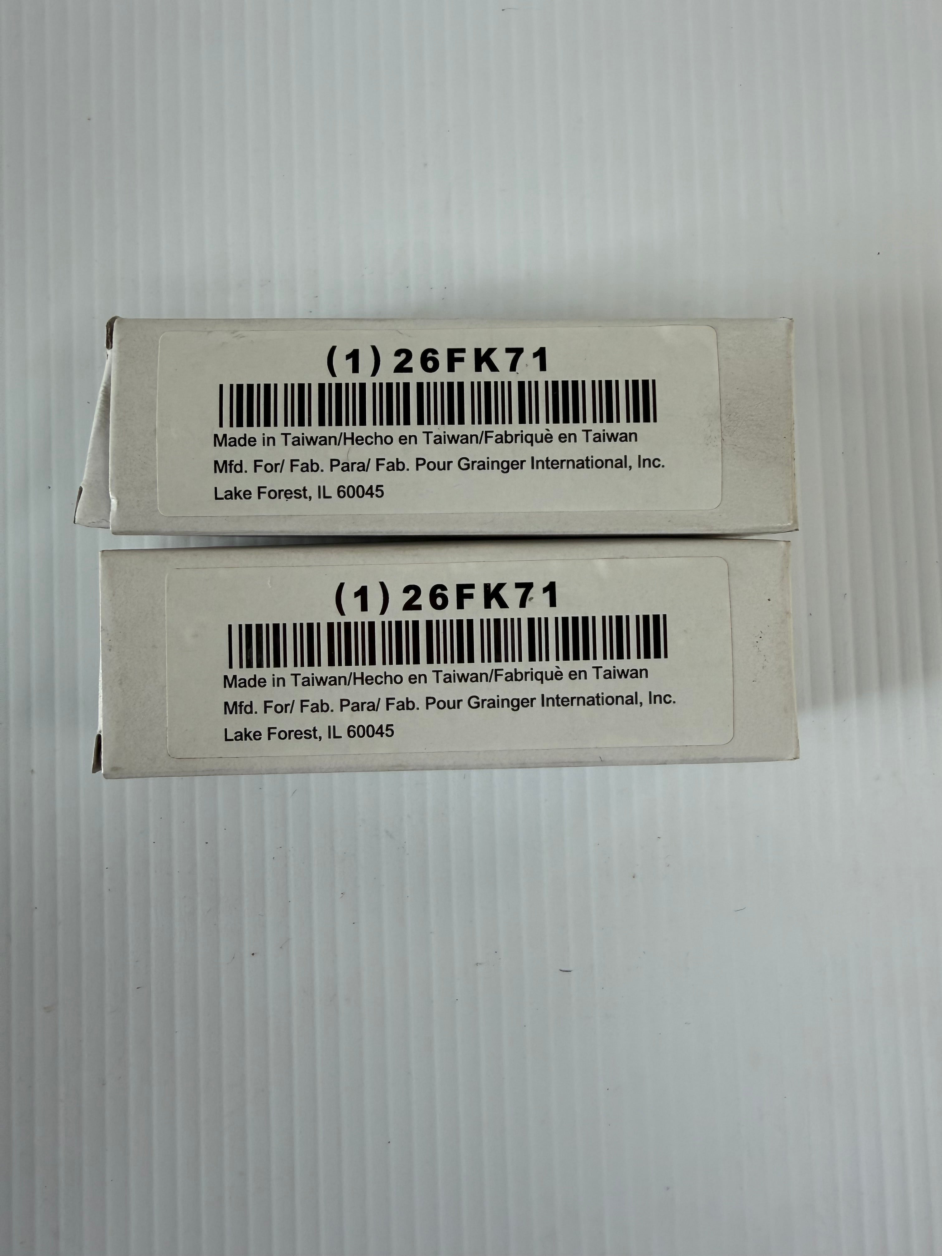 Lot of 2 Grainger Light Tube 26FK71