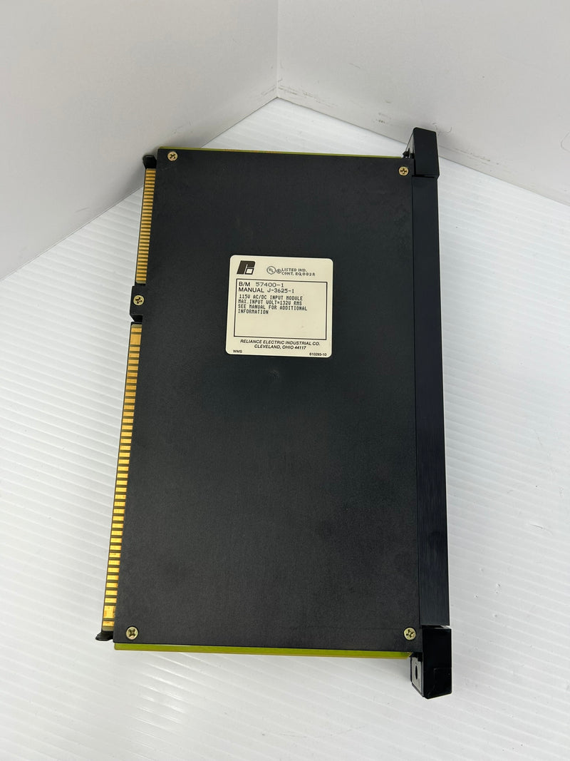 Reliance Electric 57400-1 115VAC/DC Input Module 57400-1 J-3625-1