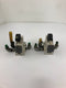 SMC VQ7-6-FG Solenoid Valve with Block (Lot of 2)