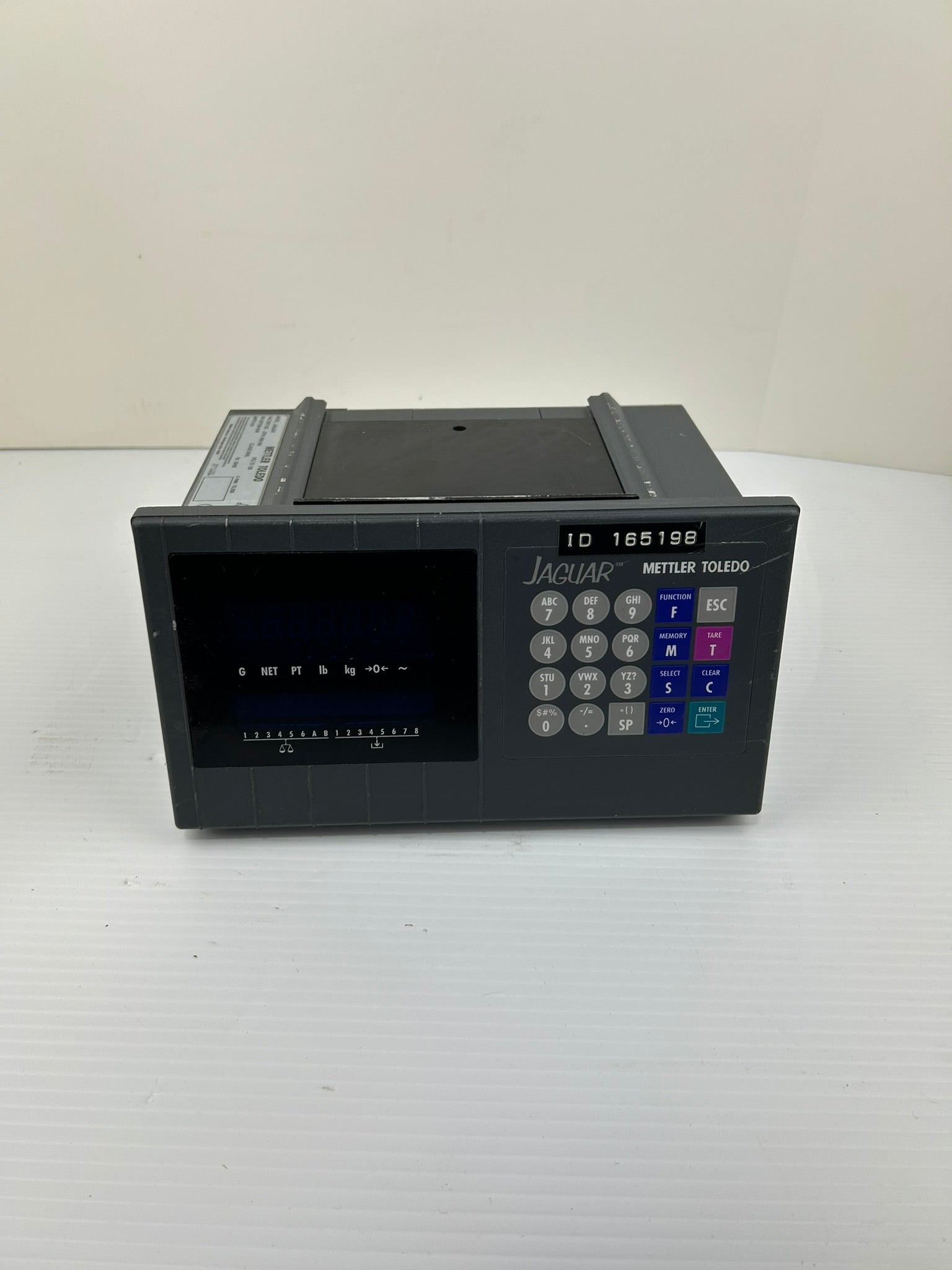 Mettler Toledo JAGUAR Scale Controller Interface Panel JTPA-1600-000 120V