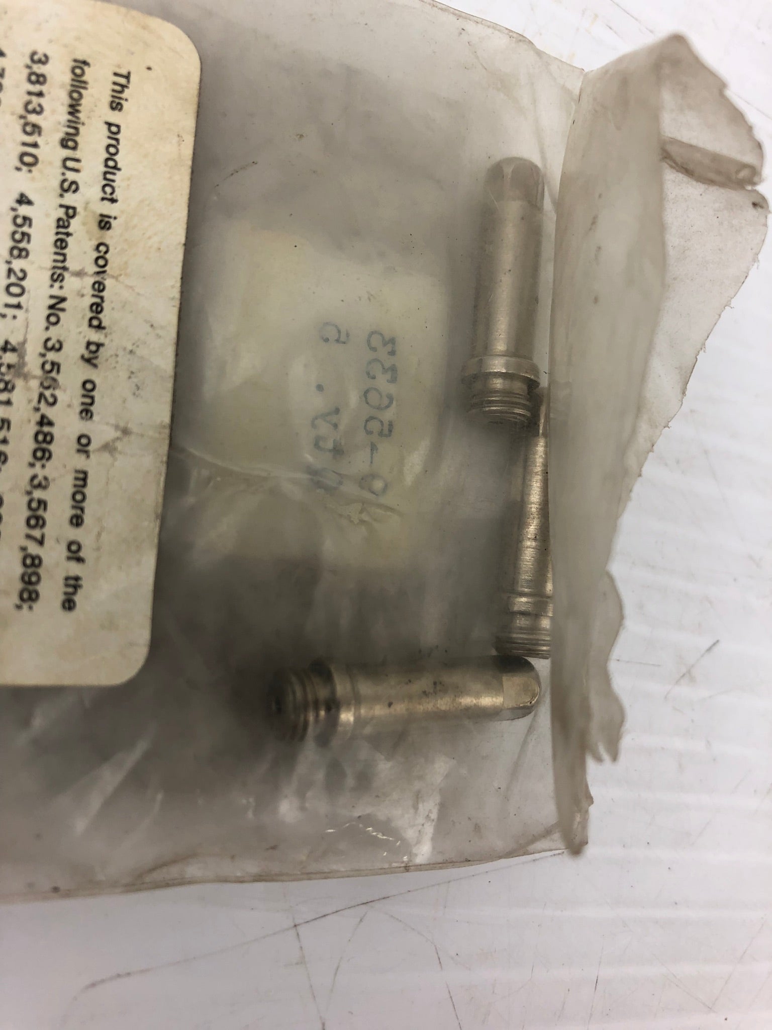 9-5633 Welding Electrode M15615-3 - Lot of 8