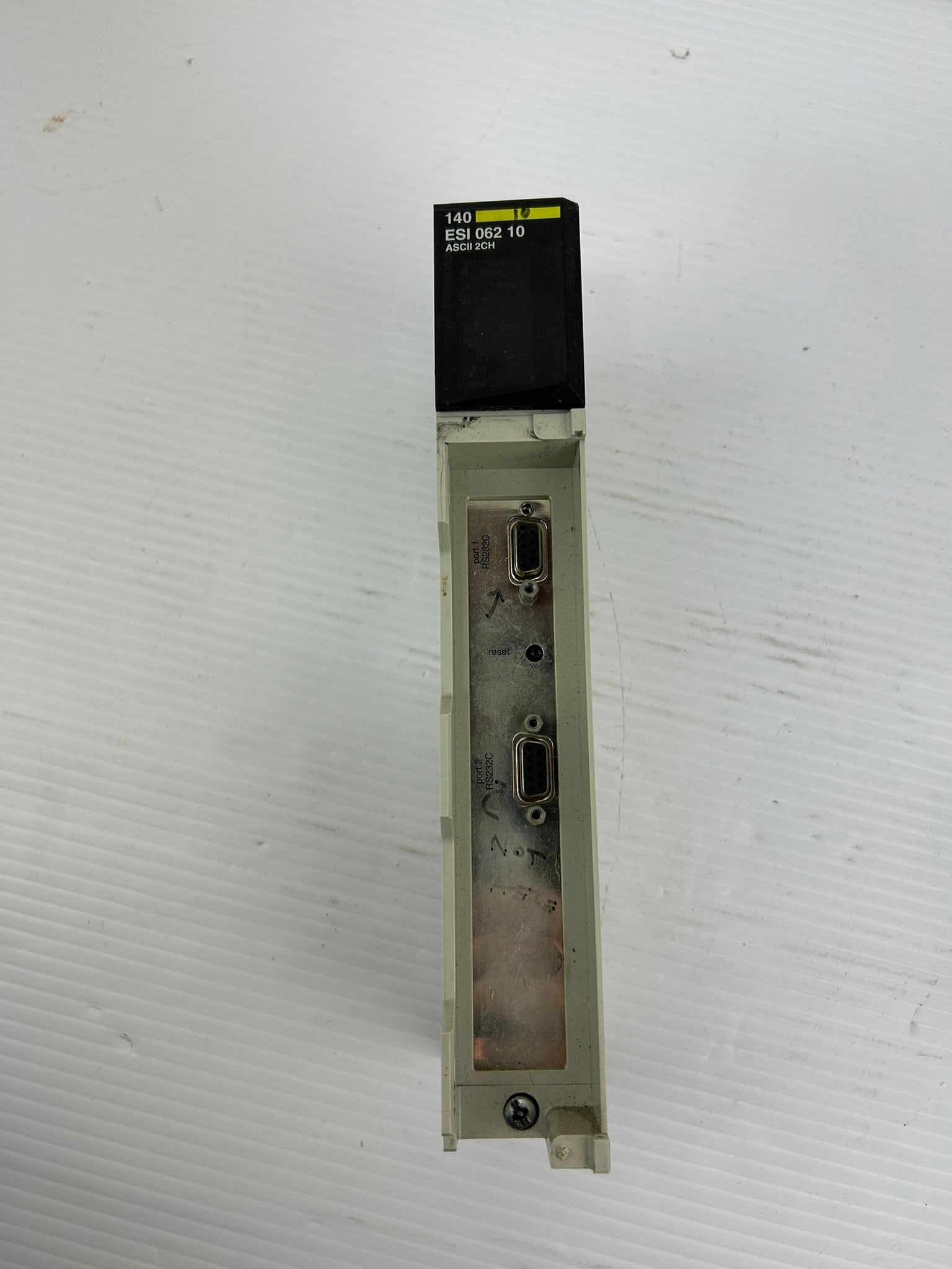 Asci Module Cable Schneider Electric 140ESI06210 Modicon Quantum Com/ASCII Module 2XRS232