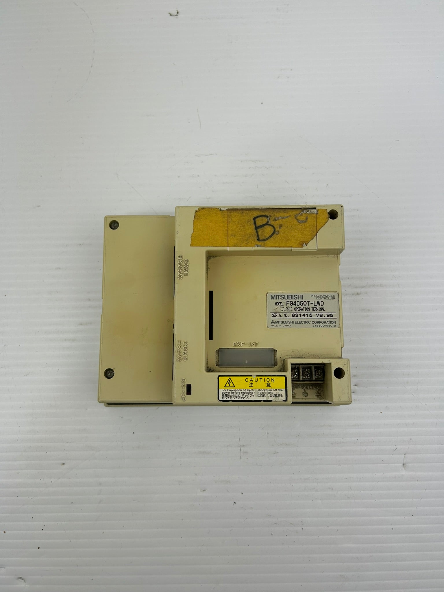 Mitsubishi F940GOT-LWD Graphic Operation Terminal - Programmable Controller