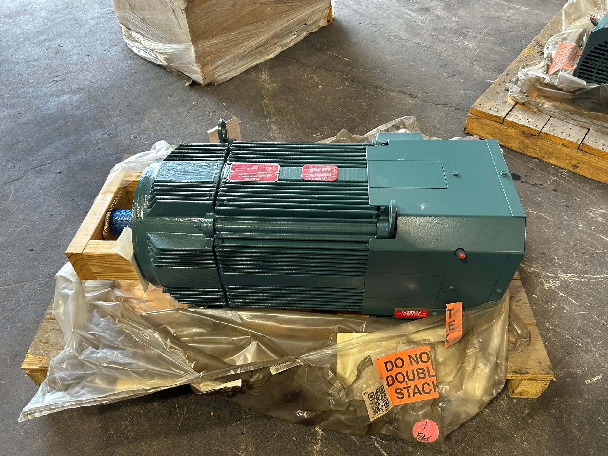 ABB Baldor Reliance 60HP Inverter Duty AC Motor F25-A000-0274 TEFC 460V 3PH