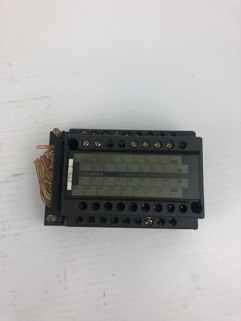 Mitsubishi A6TBXY36 Terminal Board